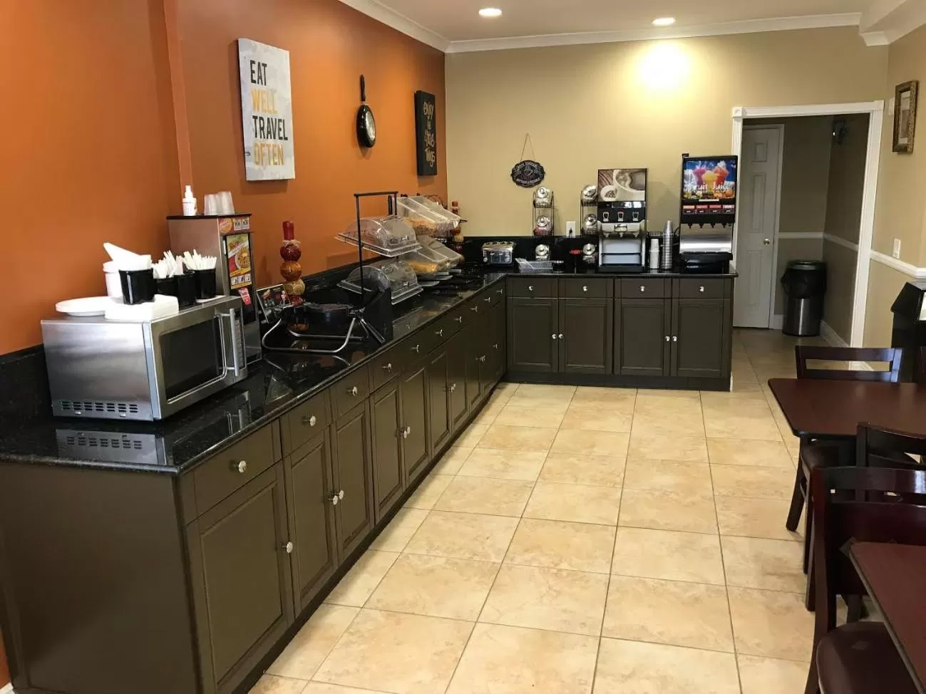 Continental breakfast in Ramada by Wyndham San Diego Poway Miramar
