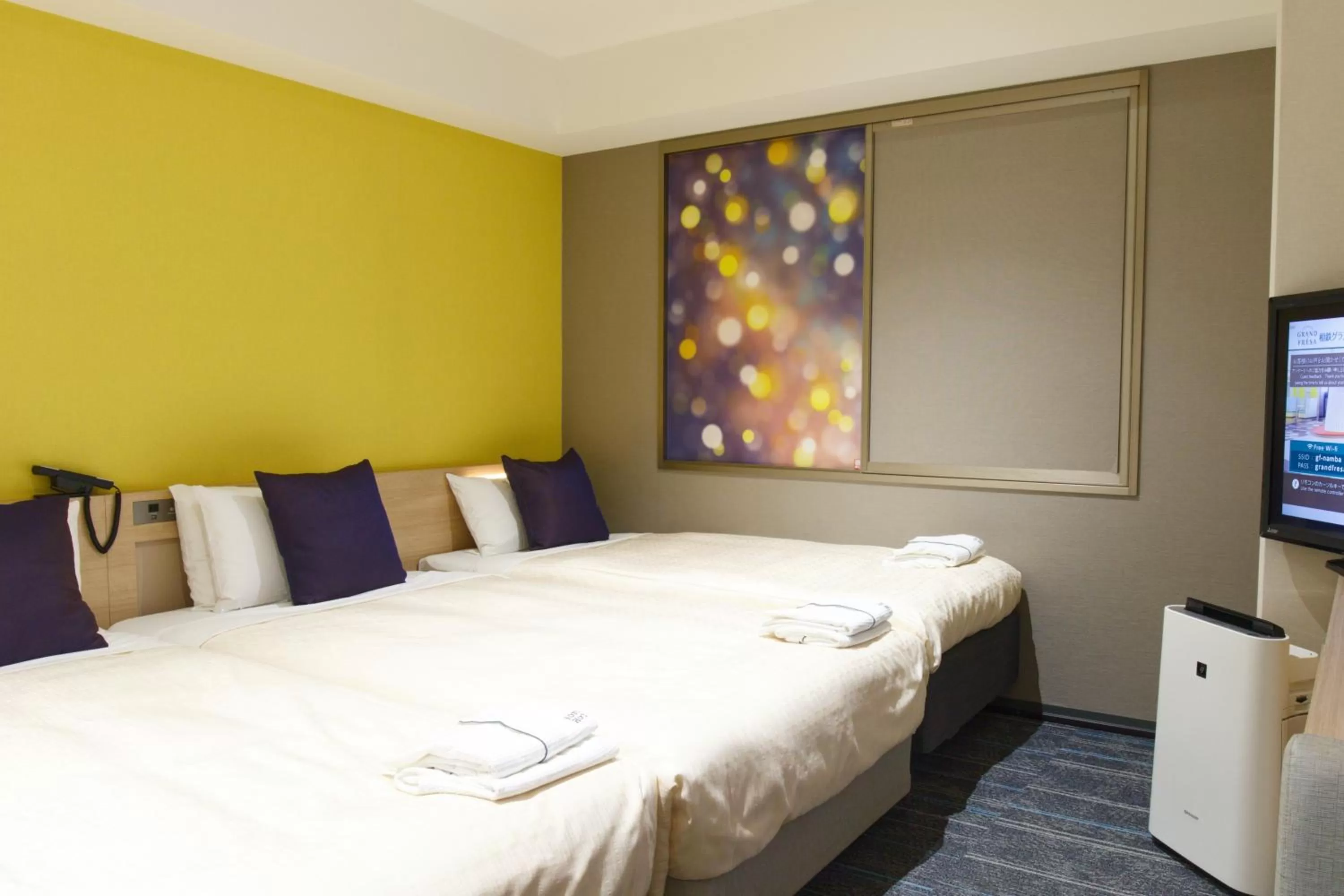 Bed in Sotetsu Grand Fresa Osaka-Namba