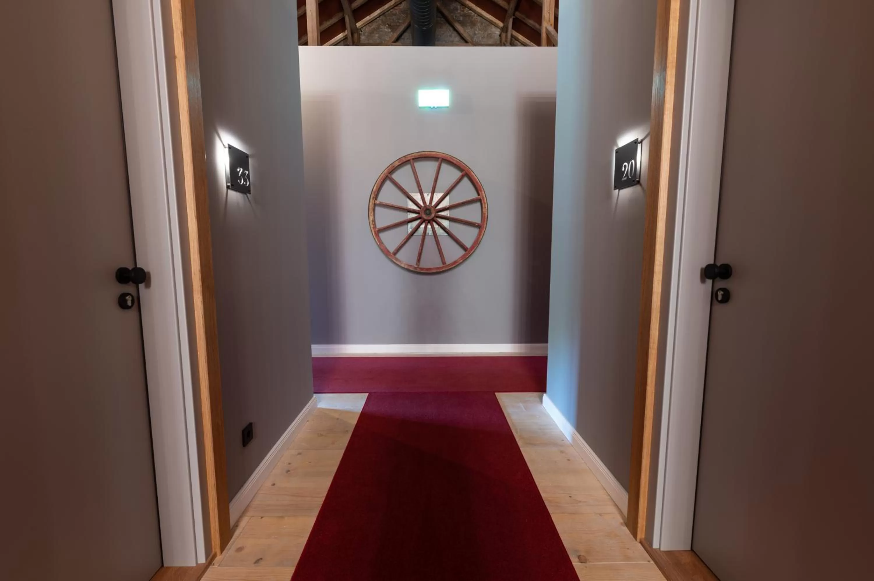 View (from property/room) in LANDHOTEL ALTE ZOLLSTATION- Historical Building