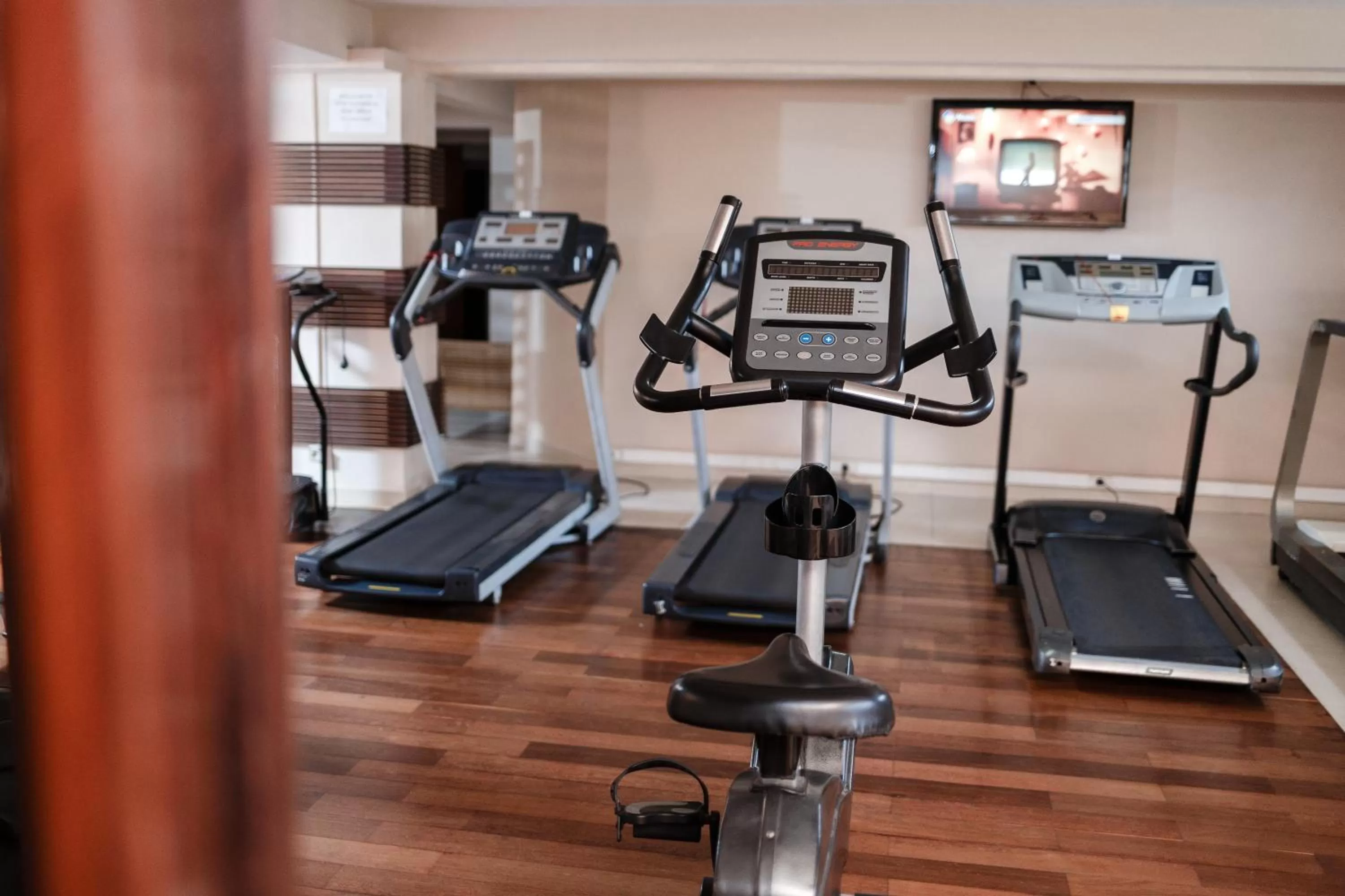 Fitness centre/facilities in Calypso Hôtel