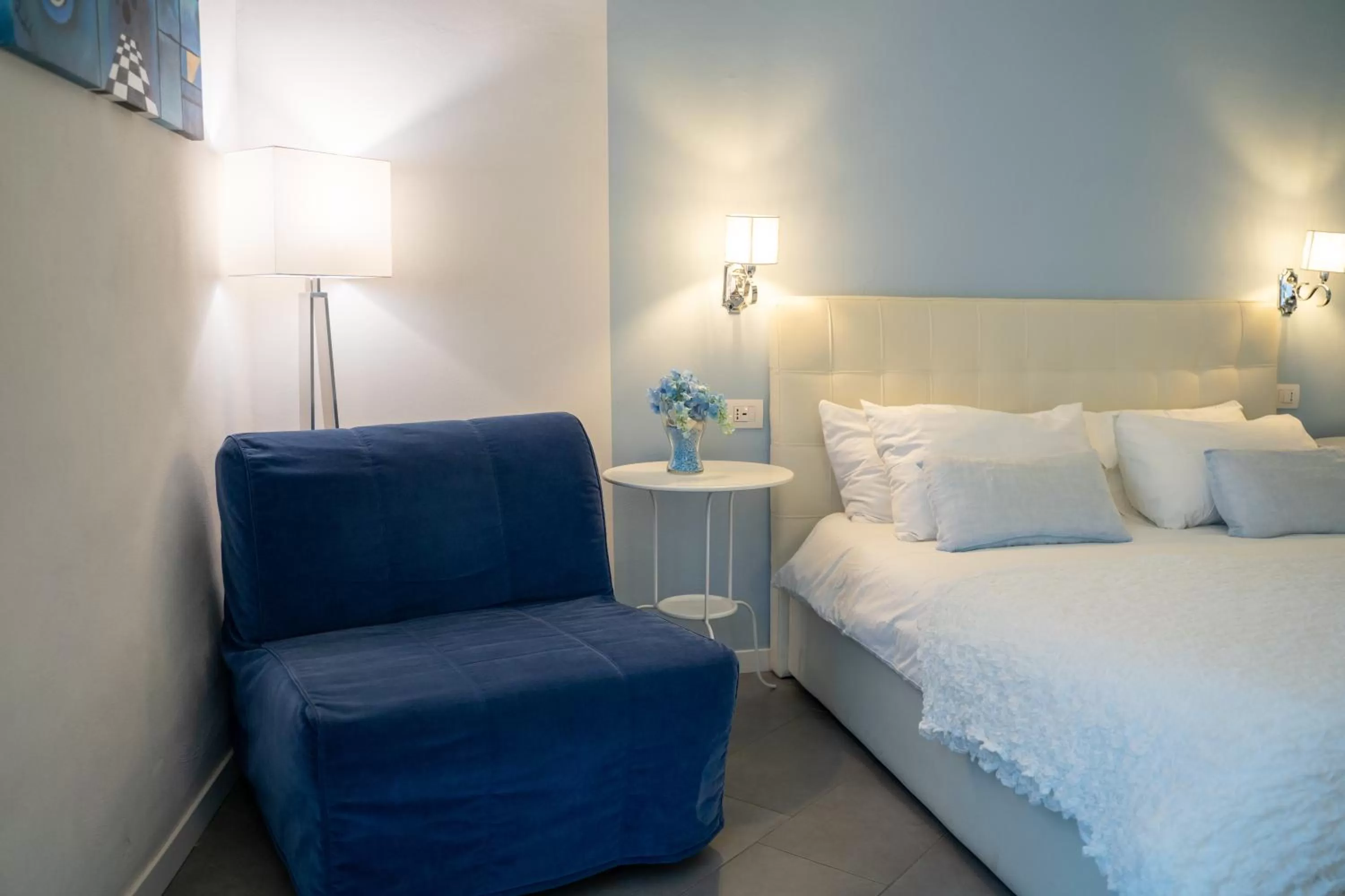 Living room, Bed in Sotto le Stelle ai Decumani