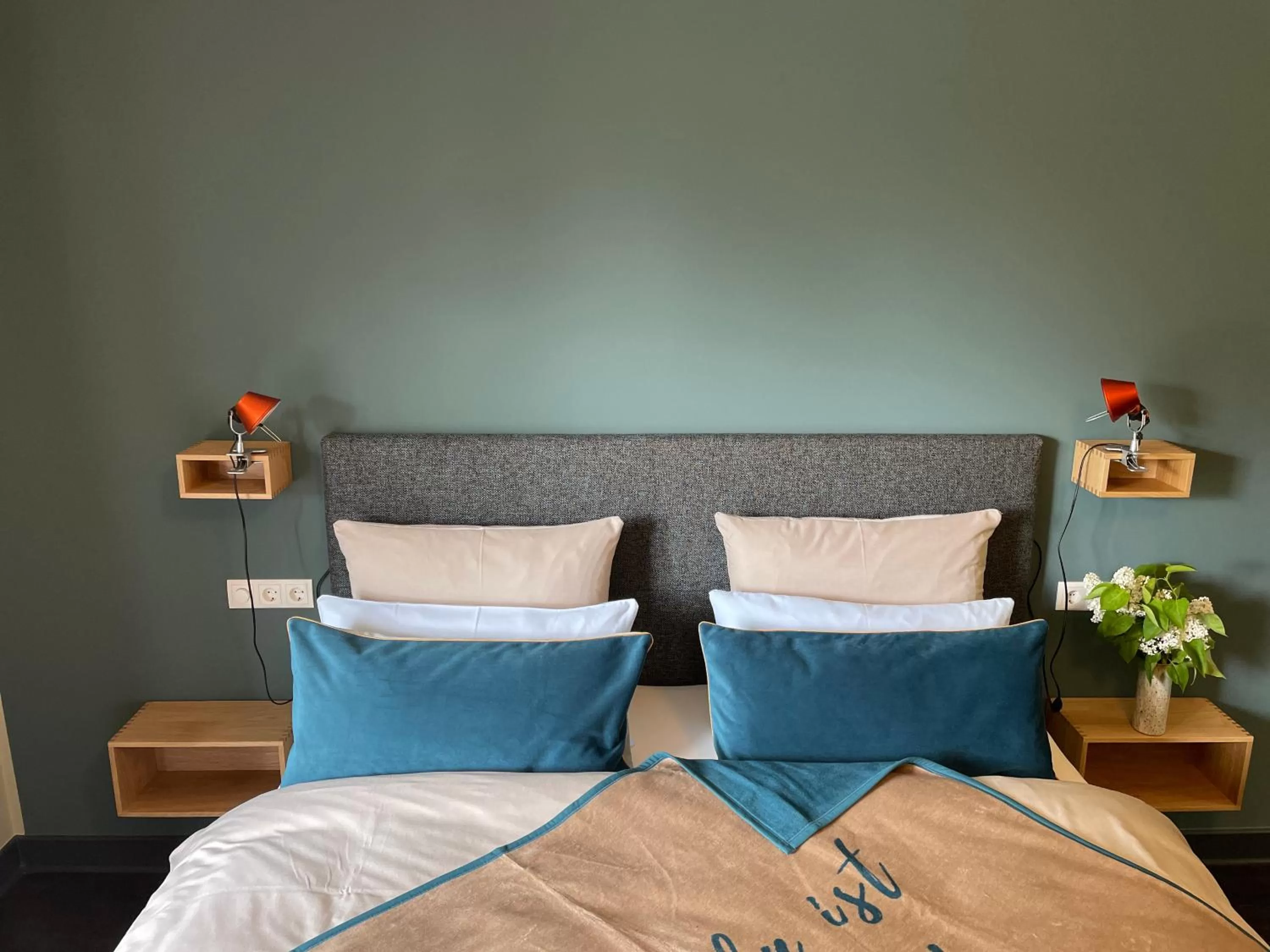 Photo of the whole room, Bed in The Green Rostock Apartment Hotel