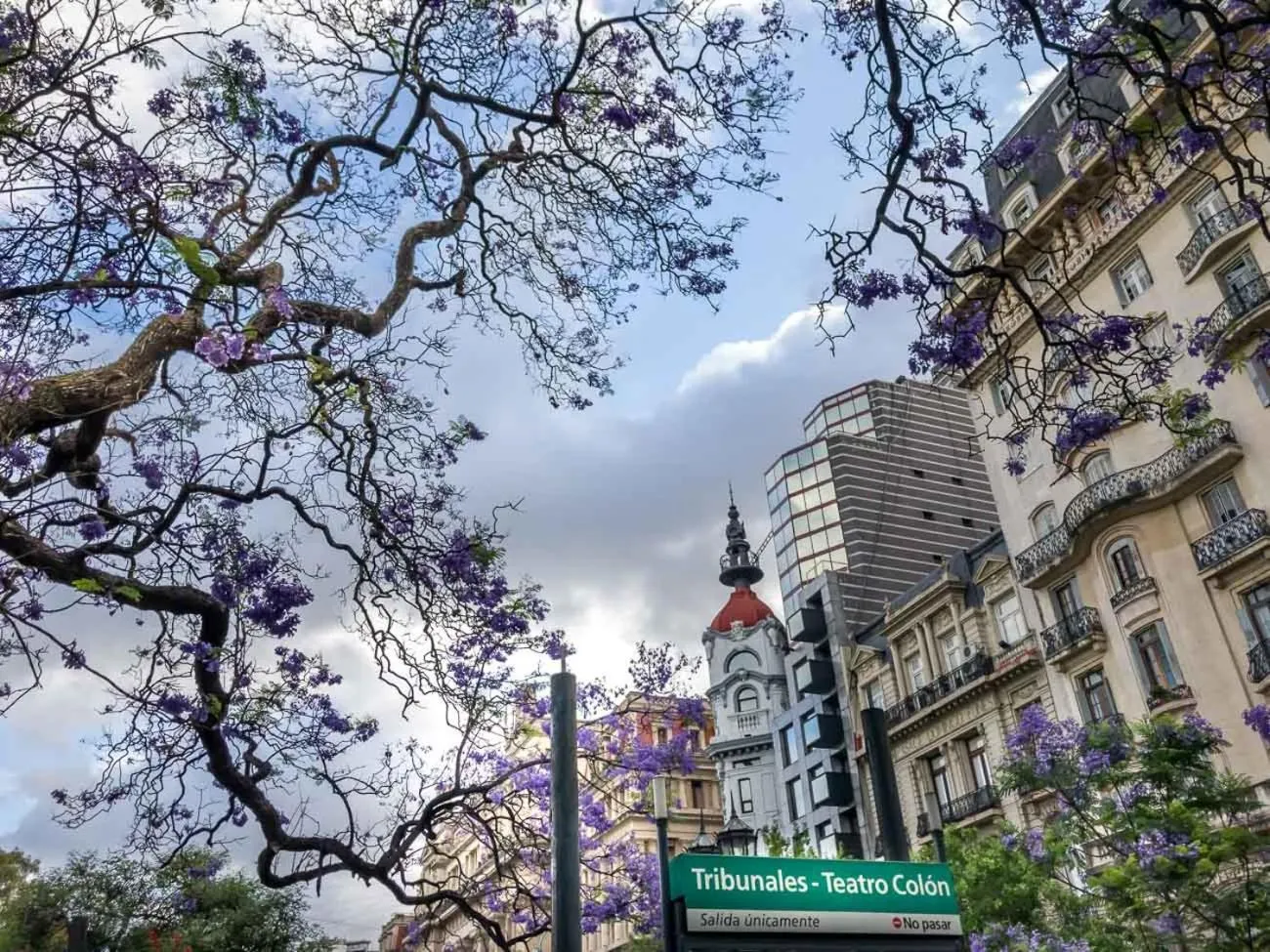 City view in Up Viamonte Hotel