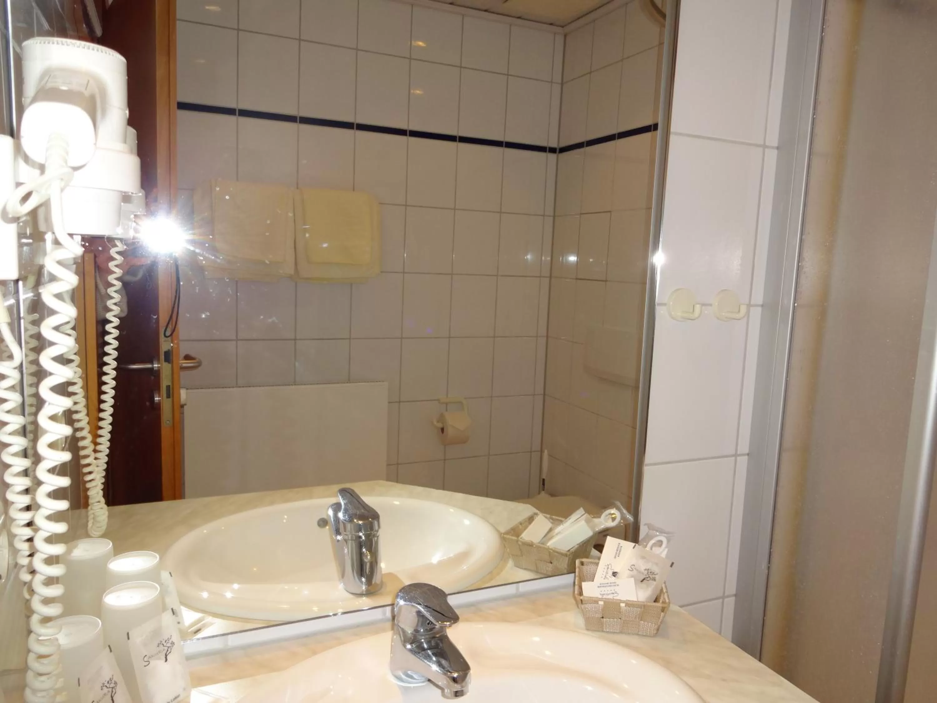 Bathroom in Hotel Sonnenhof