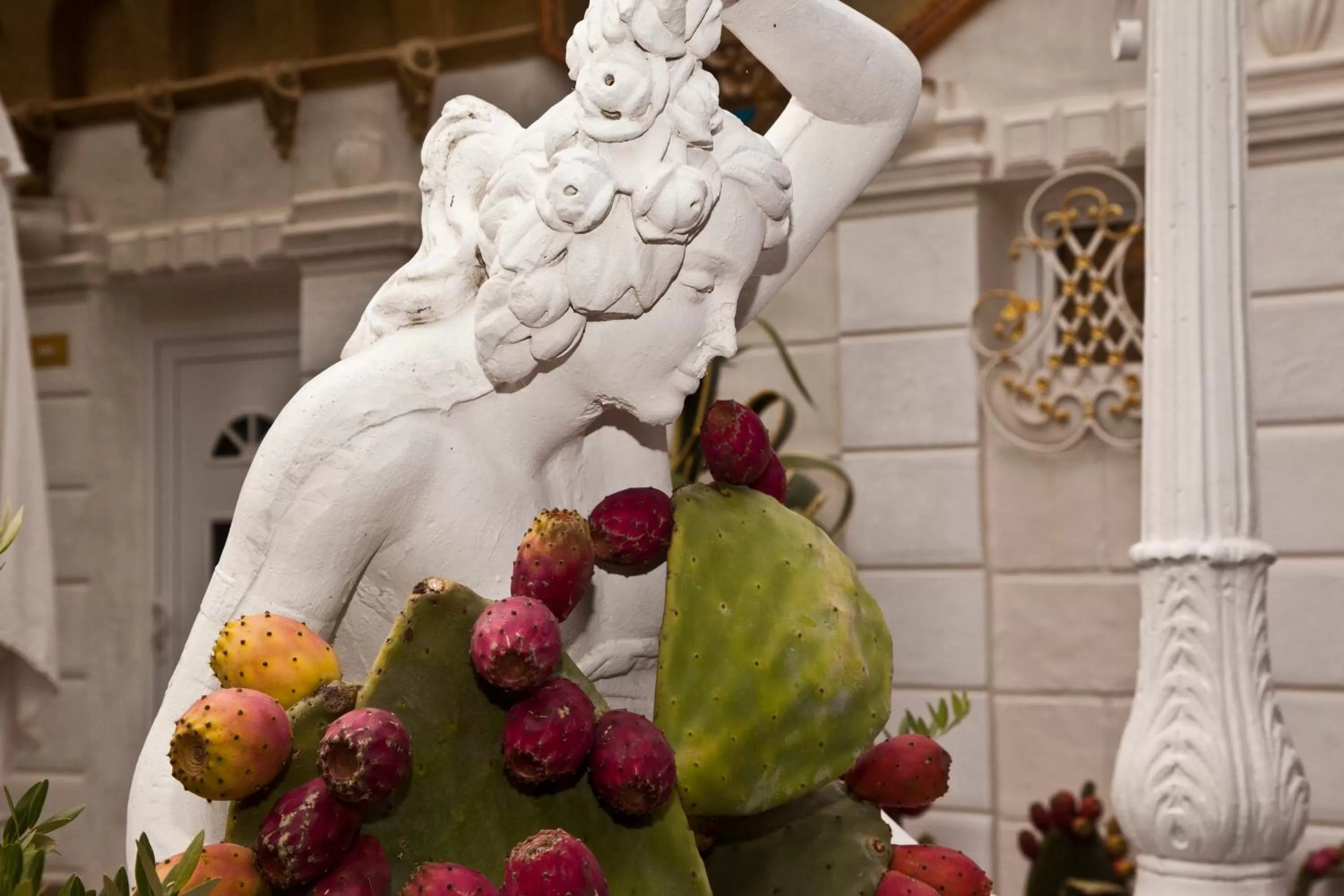 Garden view in Hotel Don Giovanni