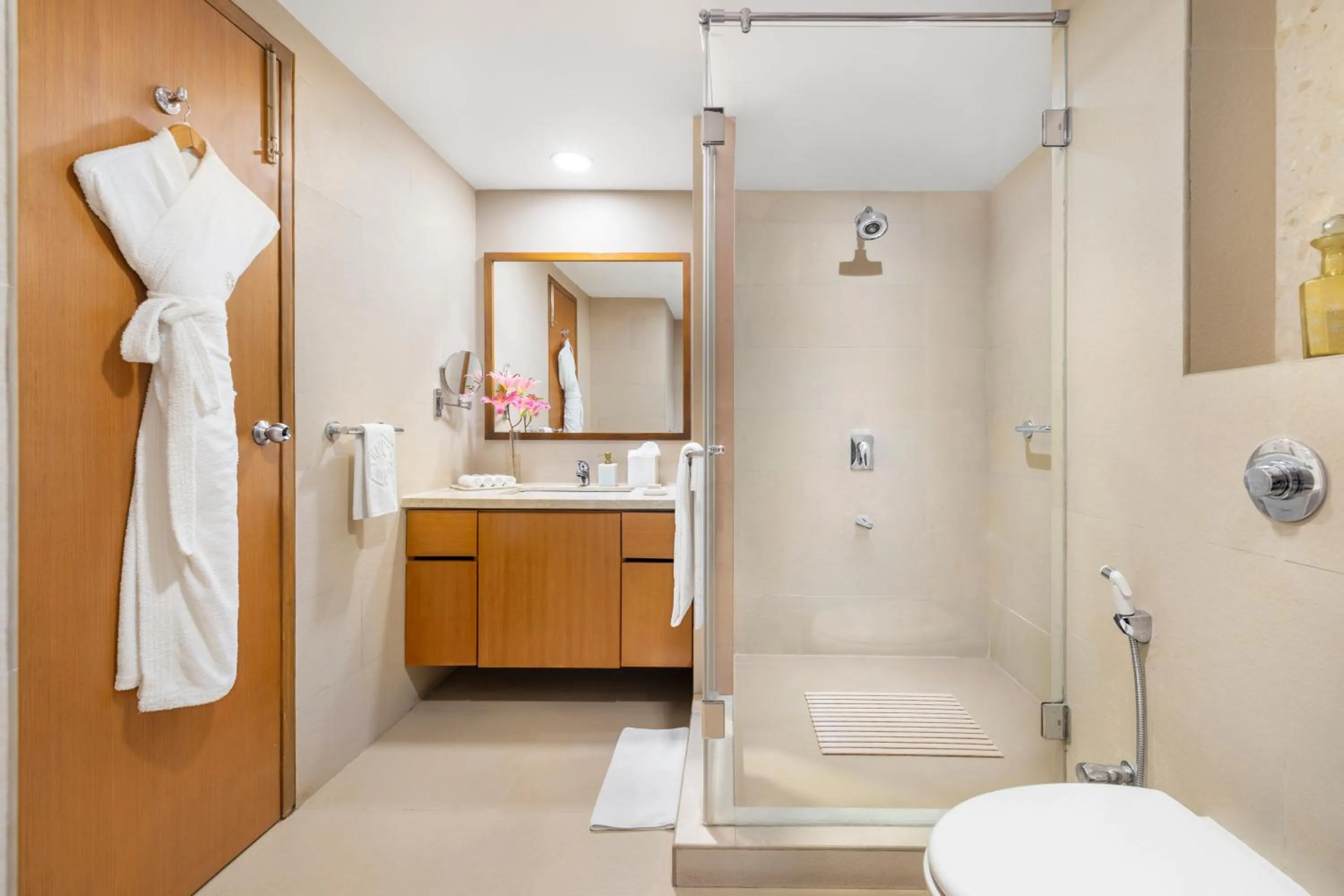 Bathroom in Taj Cidade de Goa Heritage, Goa