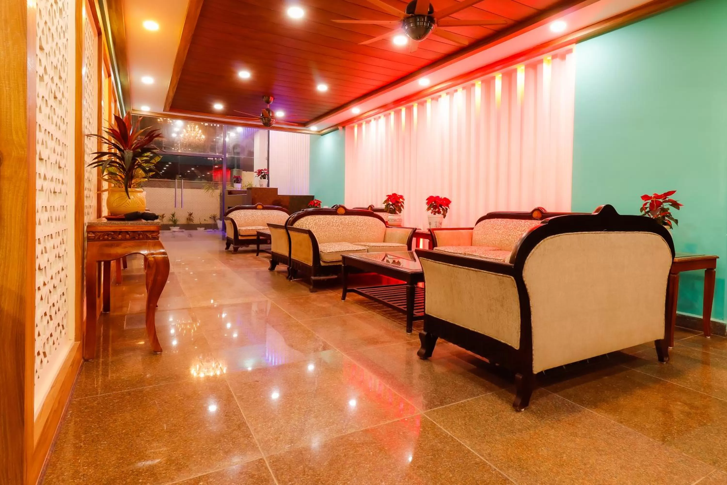 Lobby or reception in Miranda Beach Resort Baga