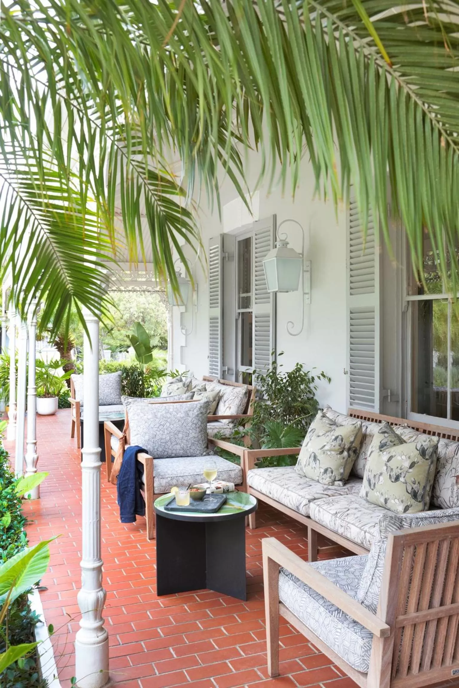 Patio in The Robertson Small Hotel and Spa by The Living Journey Collection