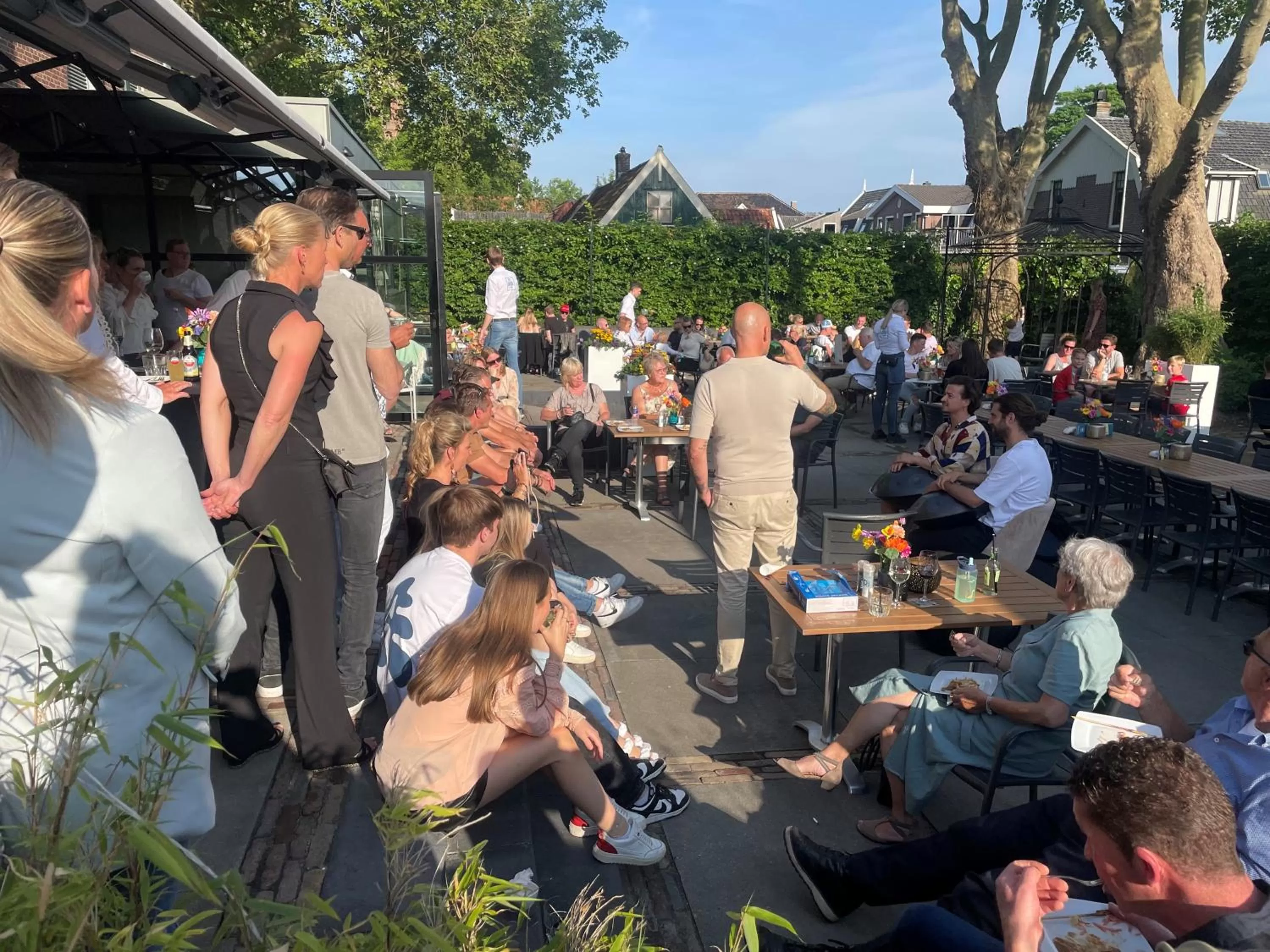 Balcony/Terrace in Boutique Hotel Brasa Beemster