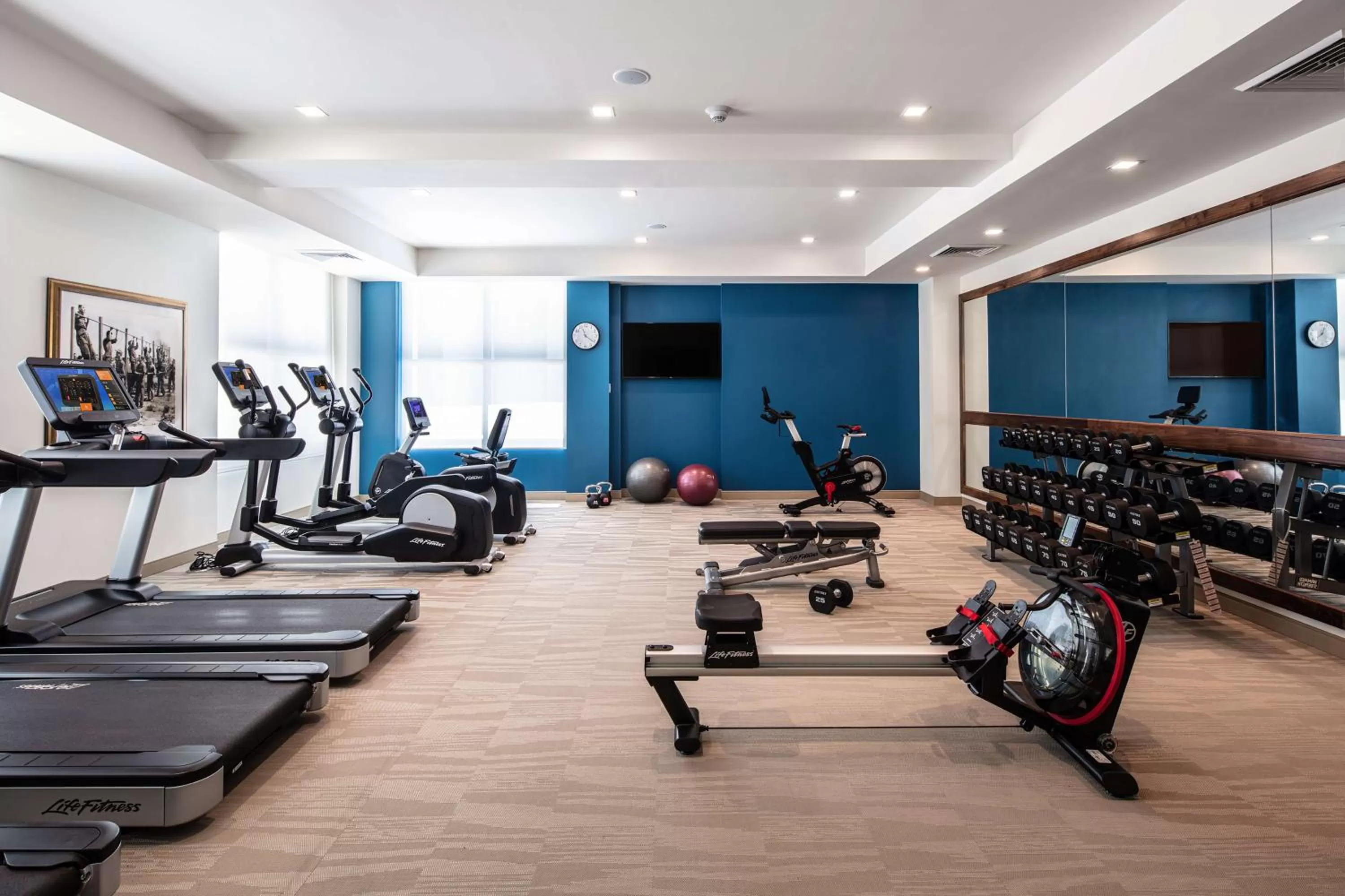 Fitness centre/facilities in The Higgins Hotel New Orleans, Curio Collection by Hilton