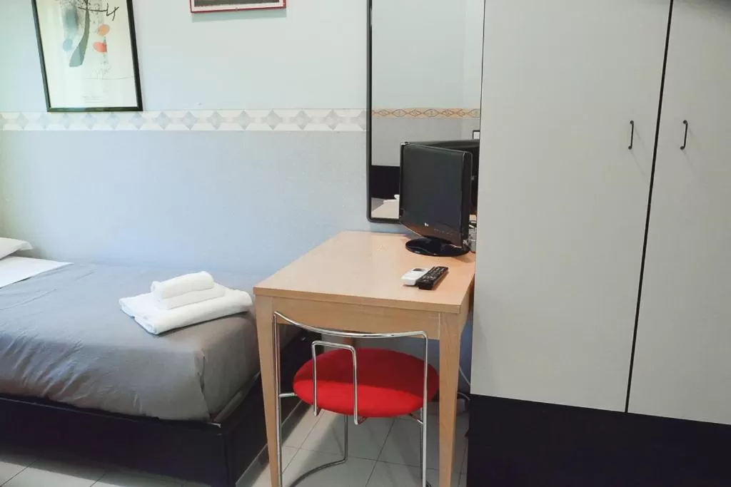 Bed in Hotel Letizia