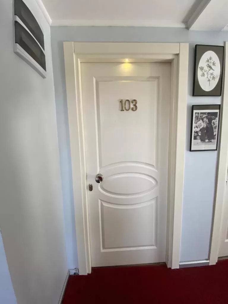 Decorative detail in Sakran Hotel