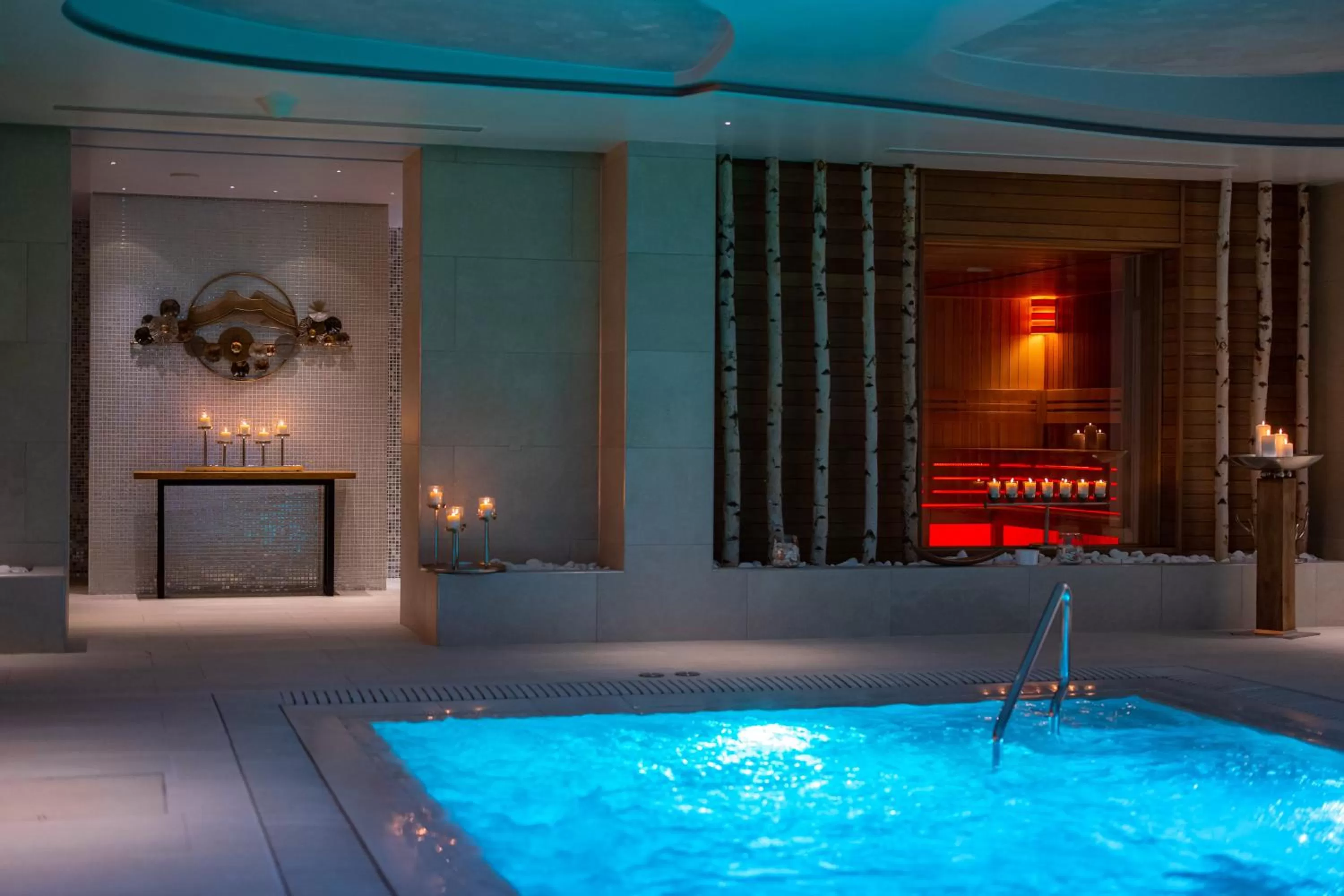 Sauna in Hotel Belmont