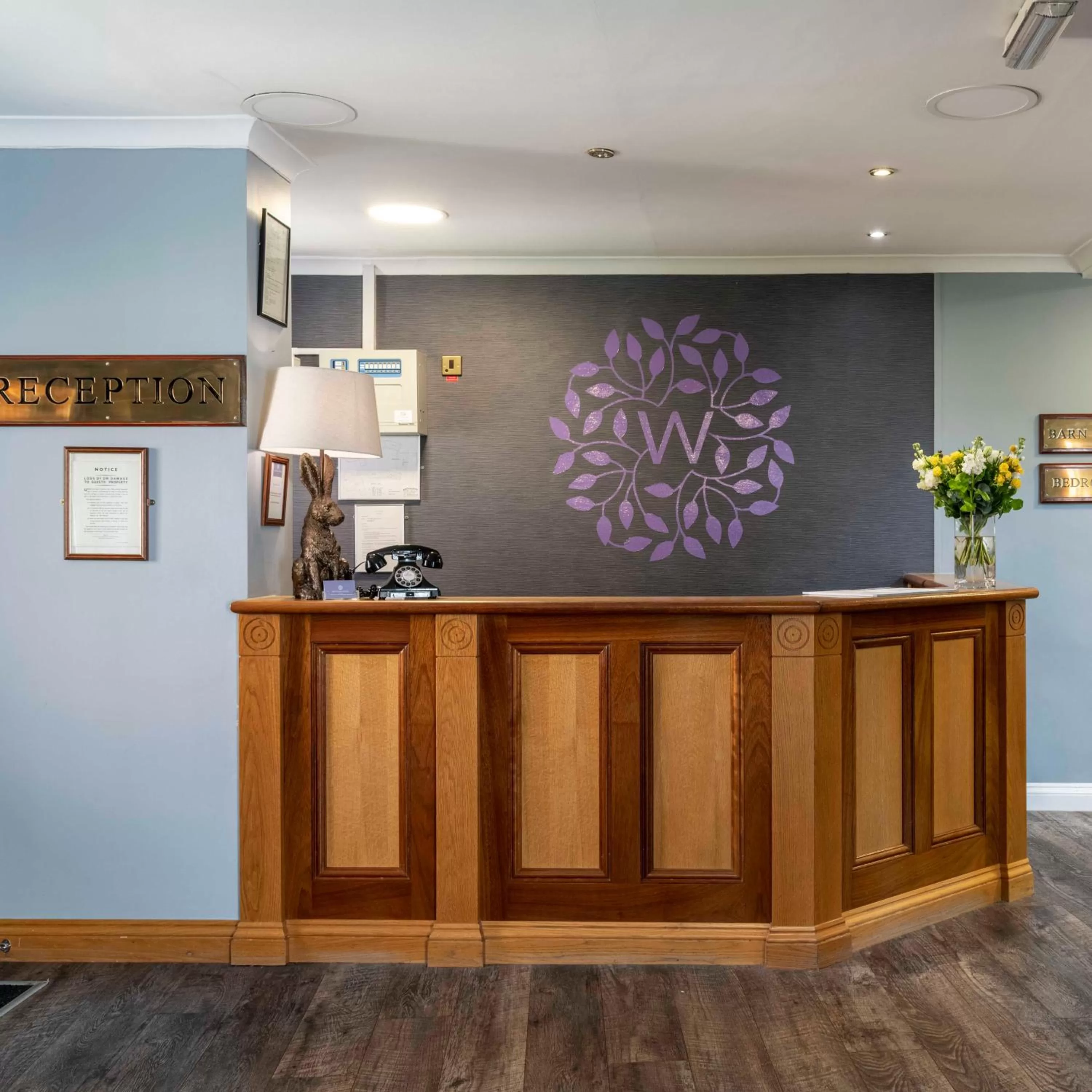 Property building, Lobby/Reception in Wisteria Hotel