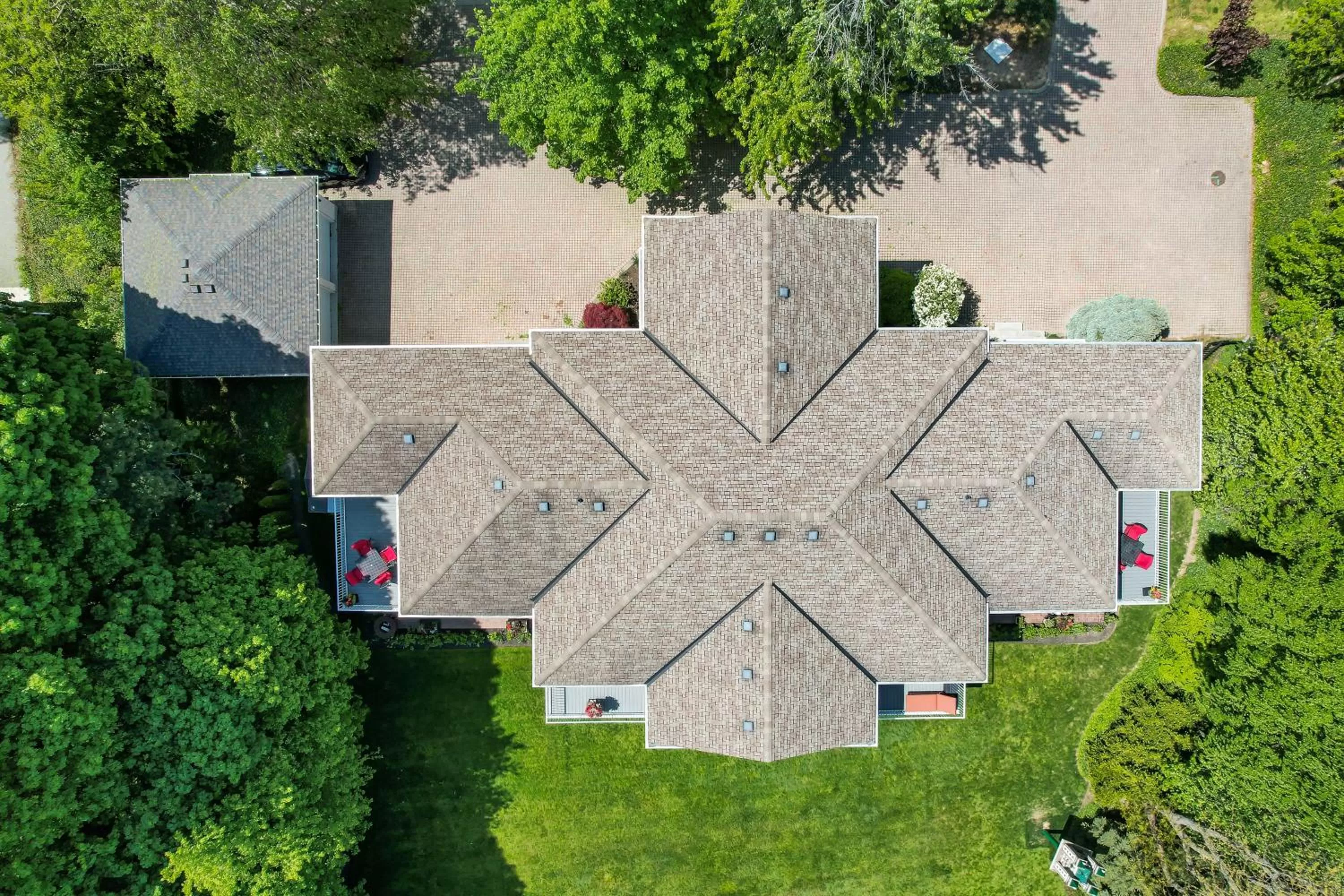 Property building, Bird's-eye View in Somerset - A Private Retreat