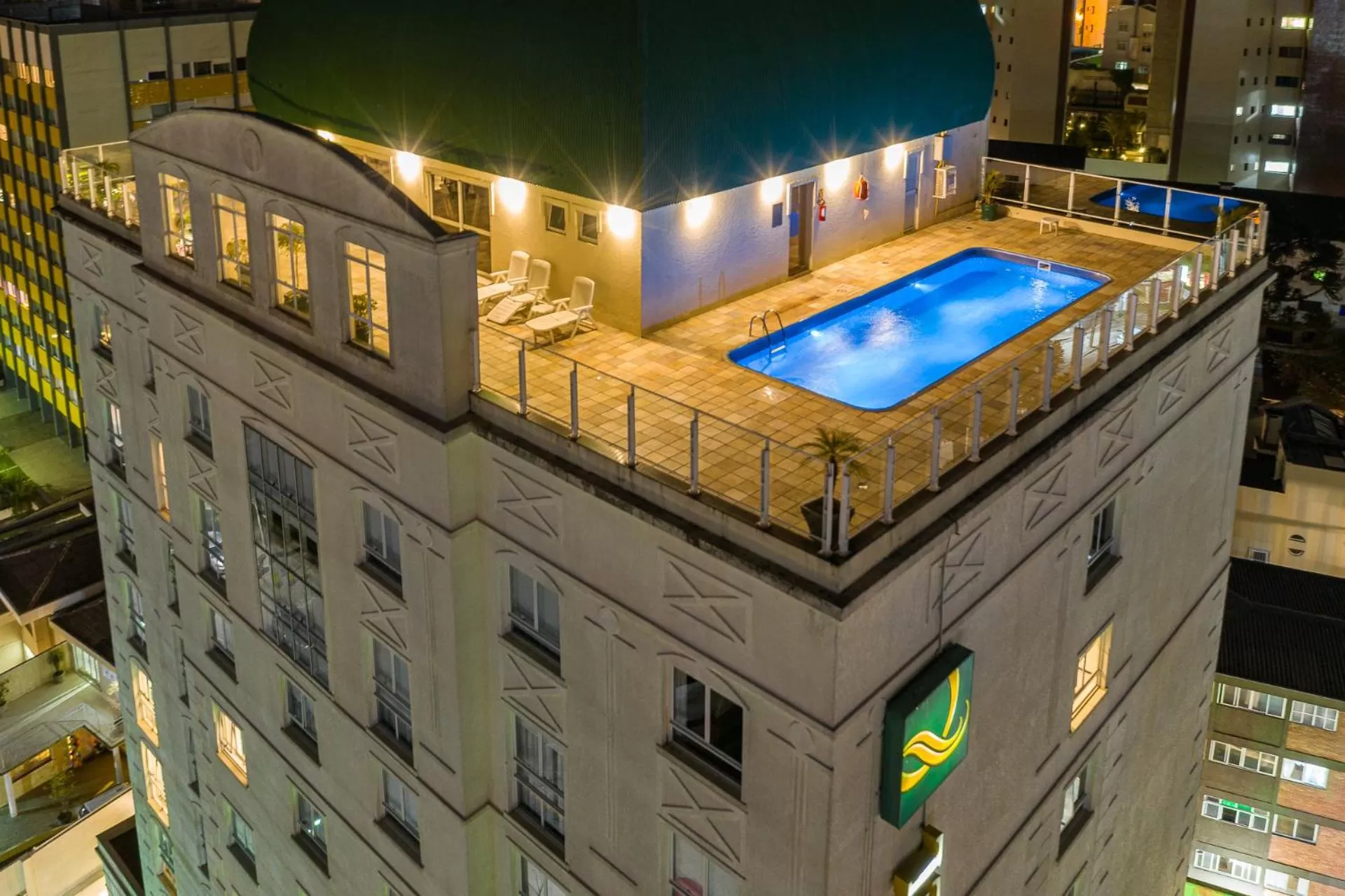 Bird's eye view in Quality Hotel Curitiba
