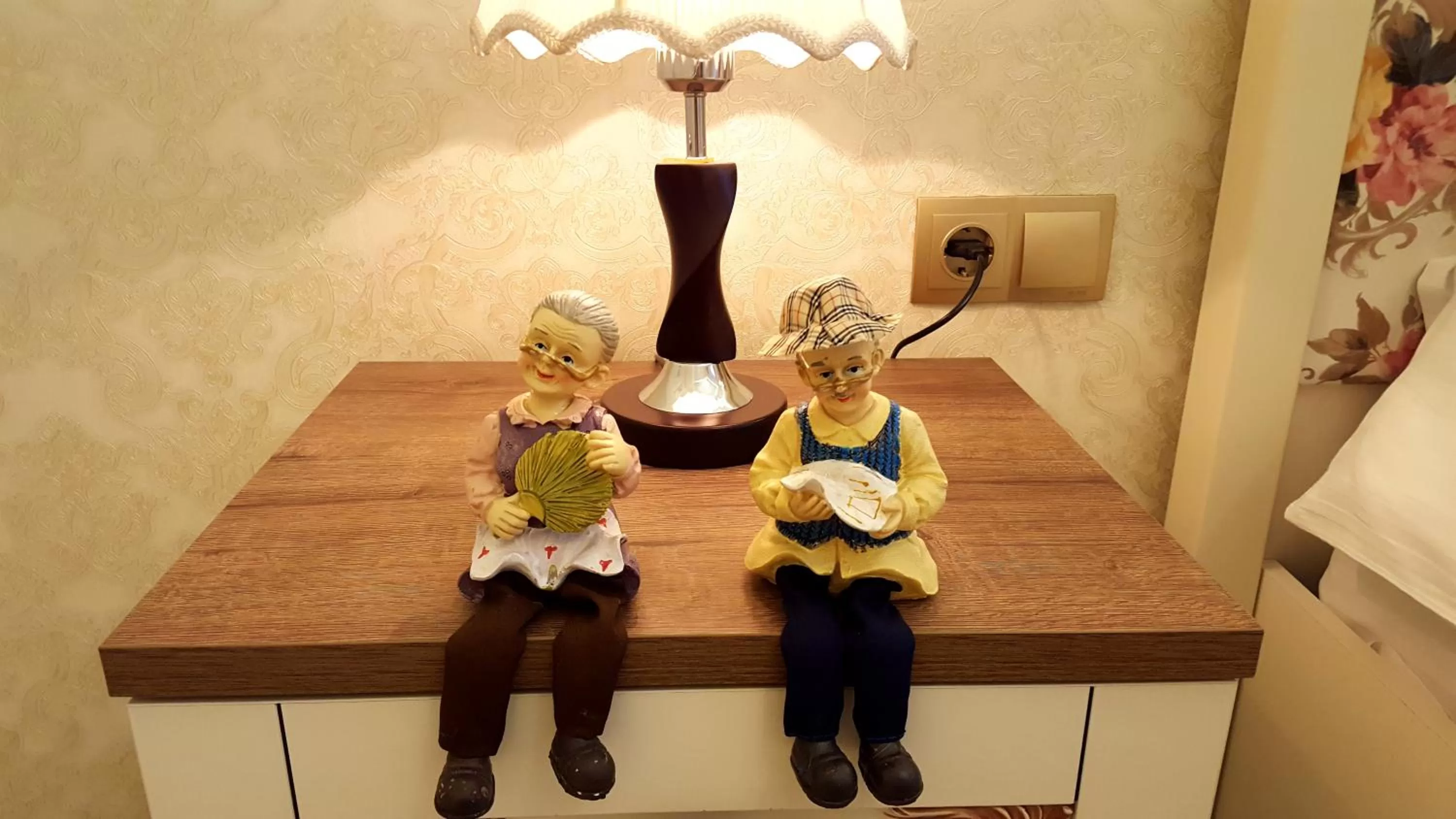 Decorative detail in English Home Hotel Tbilisi