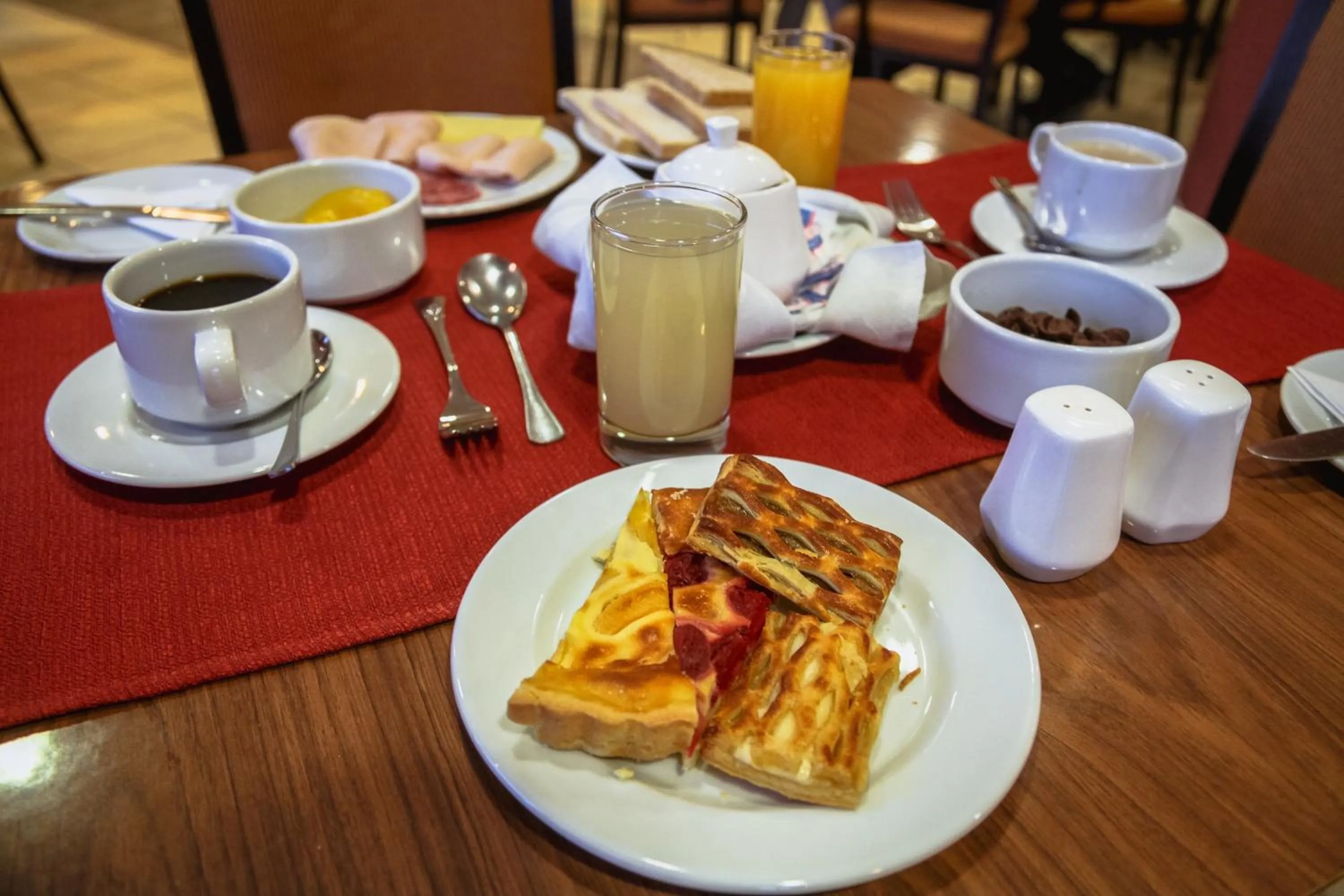 Buffet breakfast in Hotel Diego de Almagro Punta Arenas