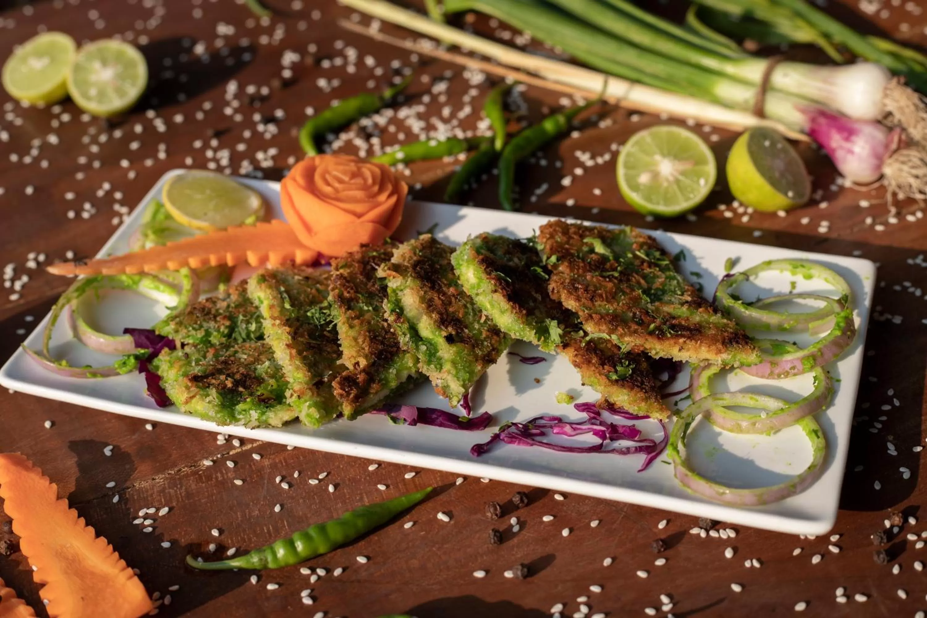 Food and drinks in Wild Berry Resort Agonda