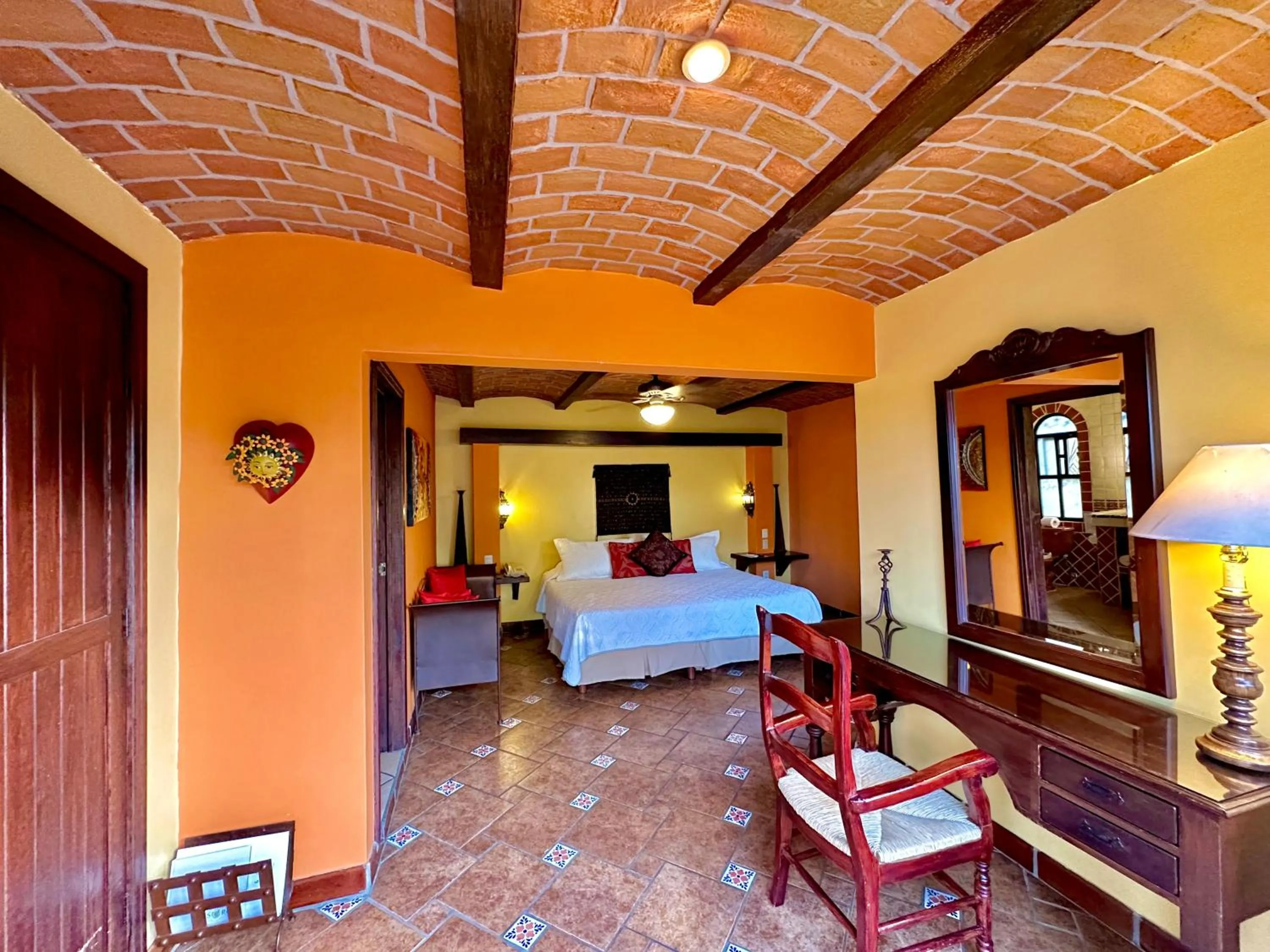 Bedroom, Bed in La Villa del Ensueno Boutique Hotel