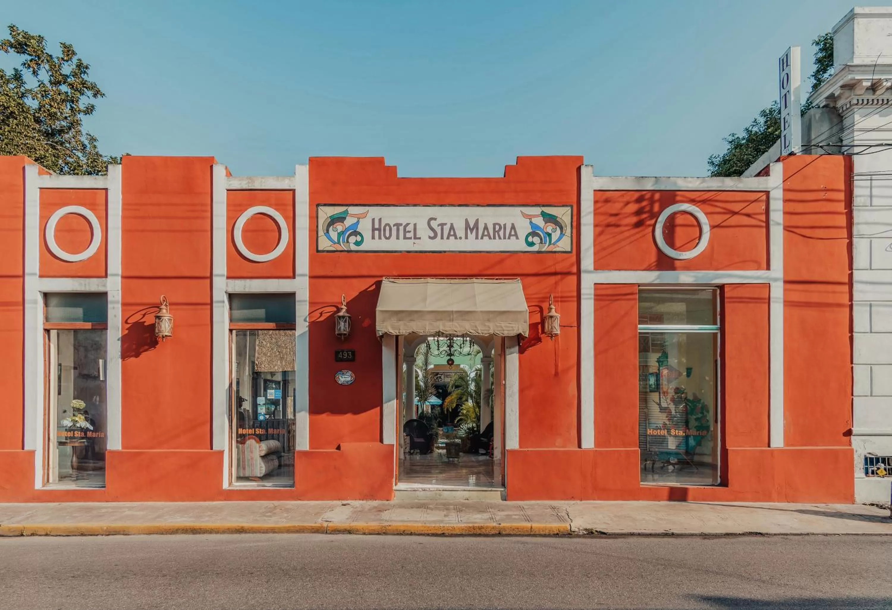 Restaurant/places to eat in Hotel Santa María Mérida