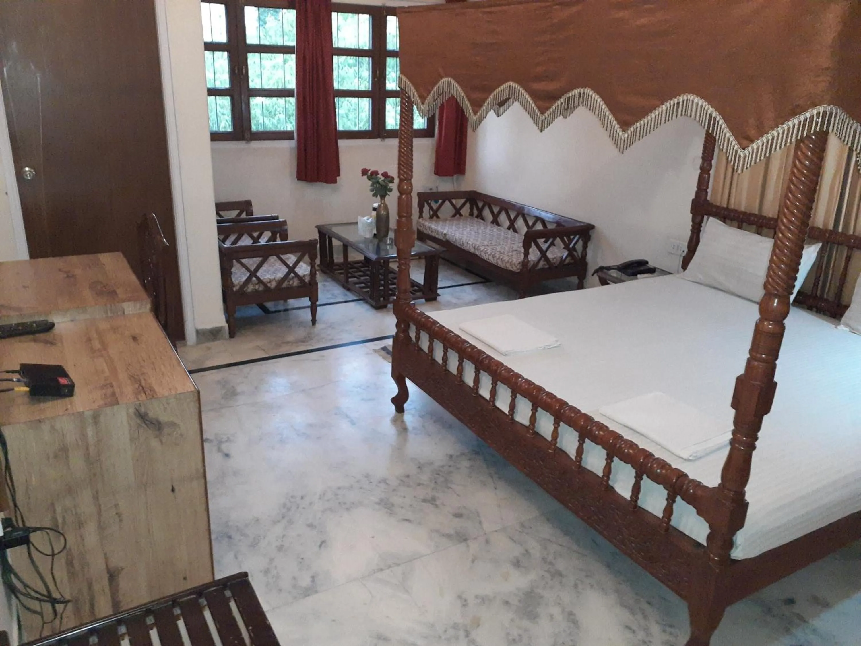 Bed in Anuraag Villa