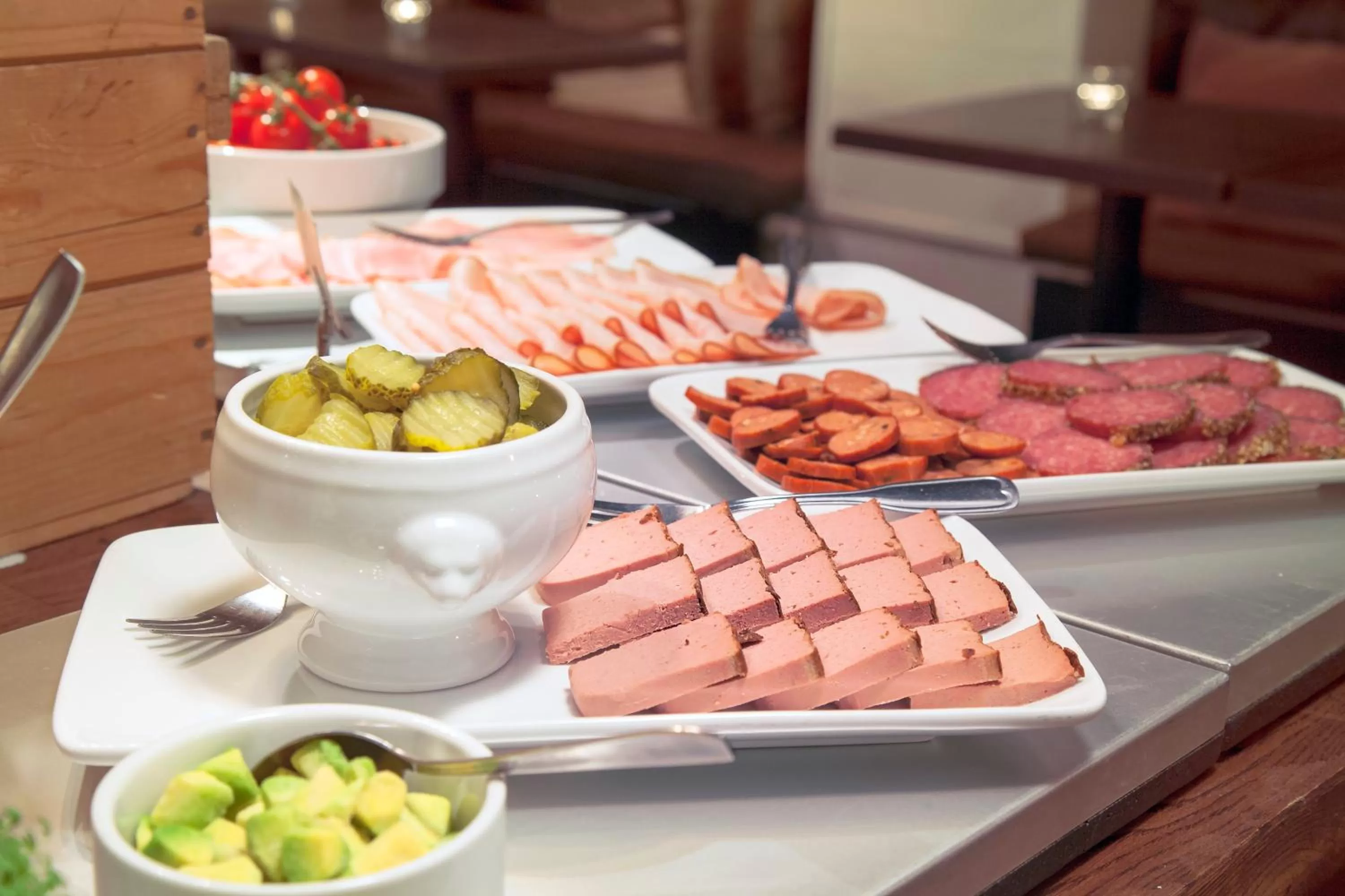 Buffet breakfast in Best Western Hotel Trollhattan