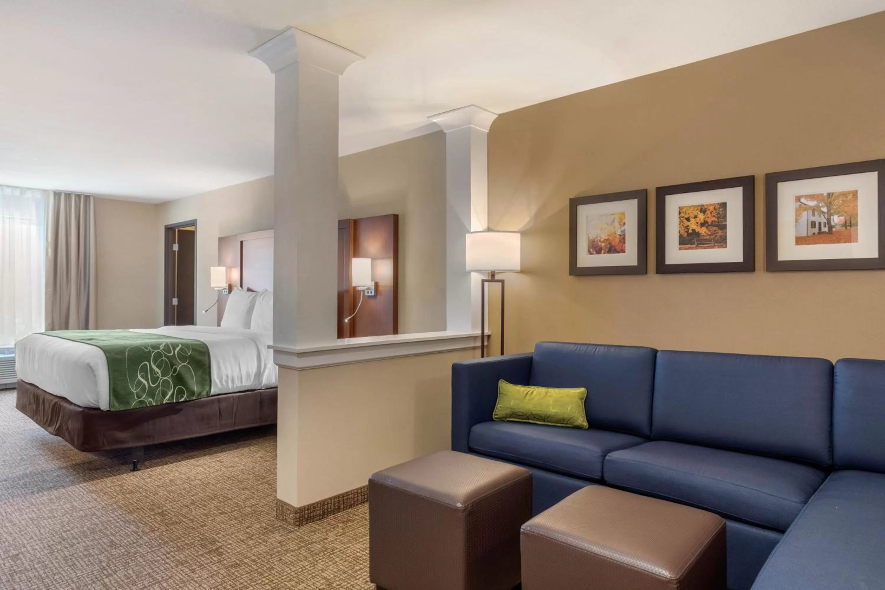 Photo of the whole room, Bed in Comfort Inn & Suites Schenectady - Scotia