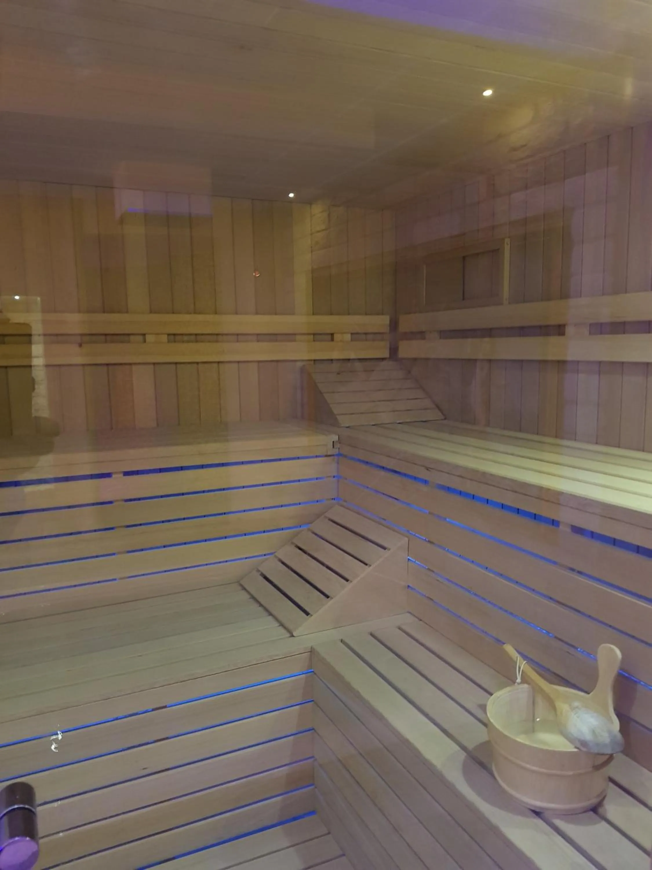 Sauna in Villa Le Zagare Relais & SPA