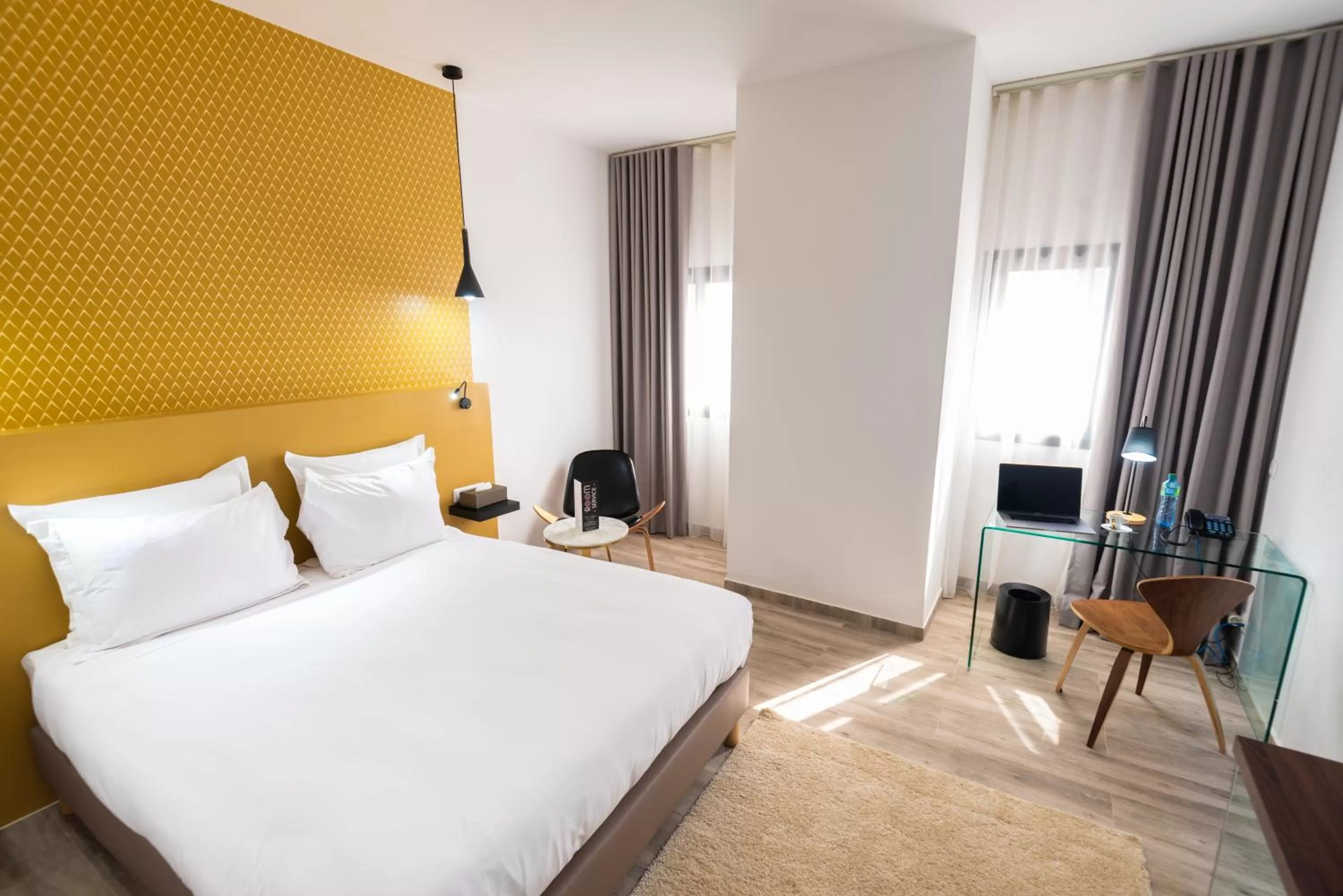 Bed in Hotel L'Adresse Dakar