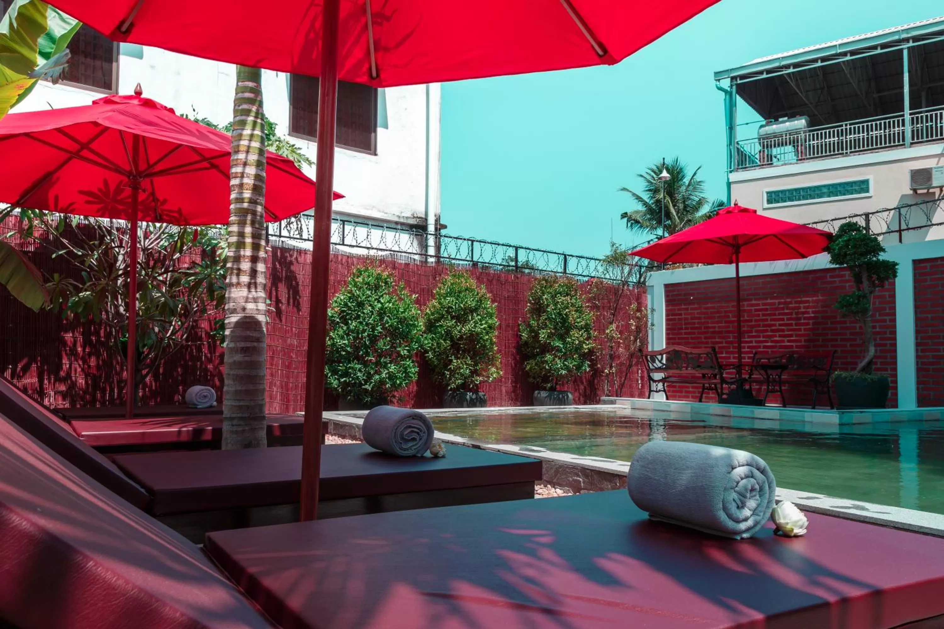 Garden in BB Angkor Residence