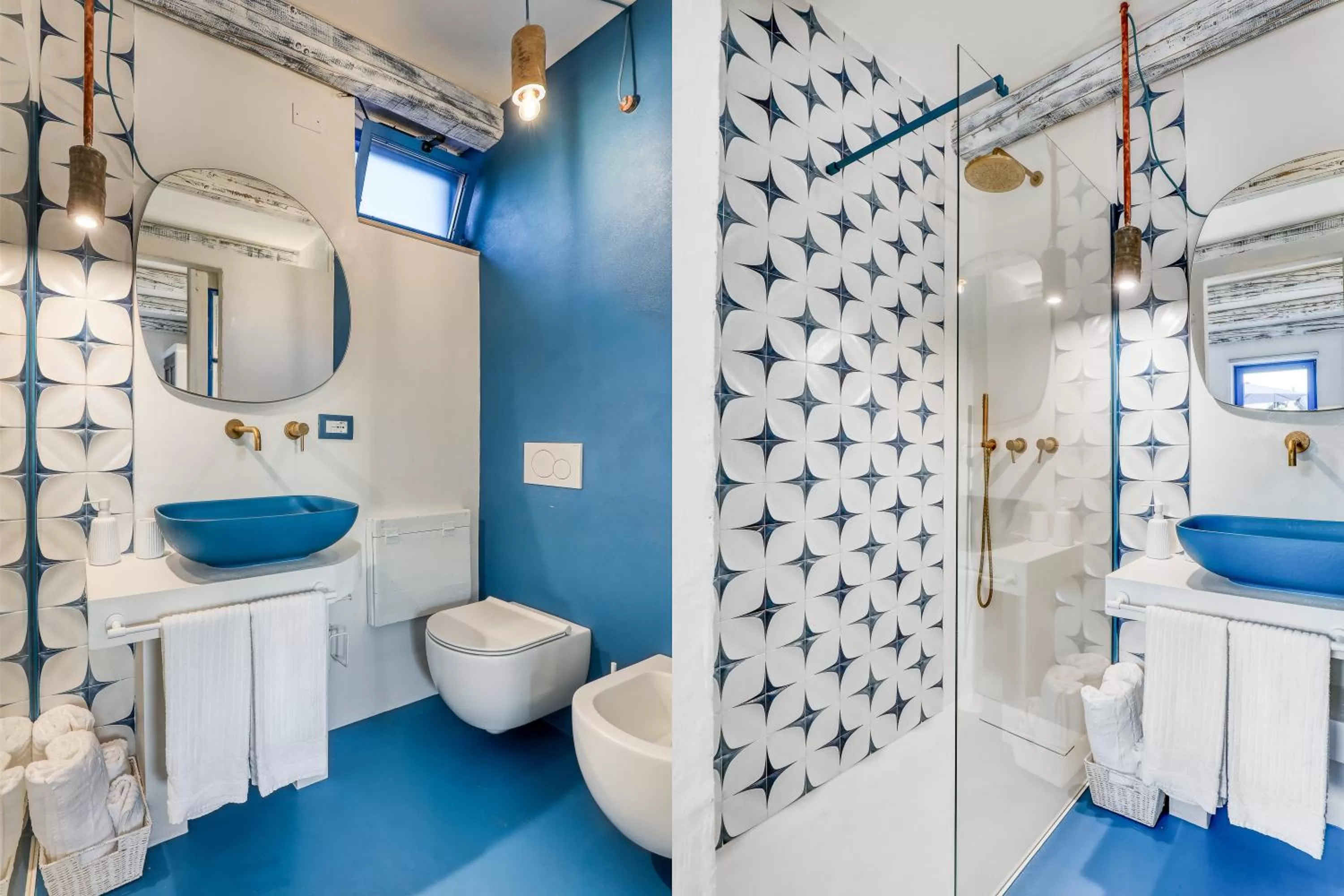 Shower in Trulli Terra Magica