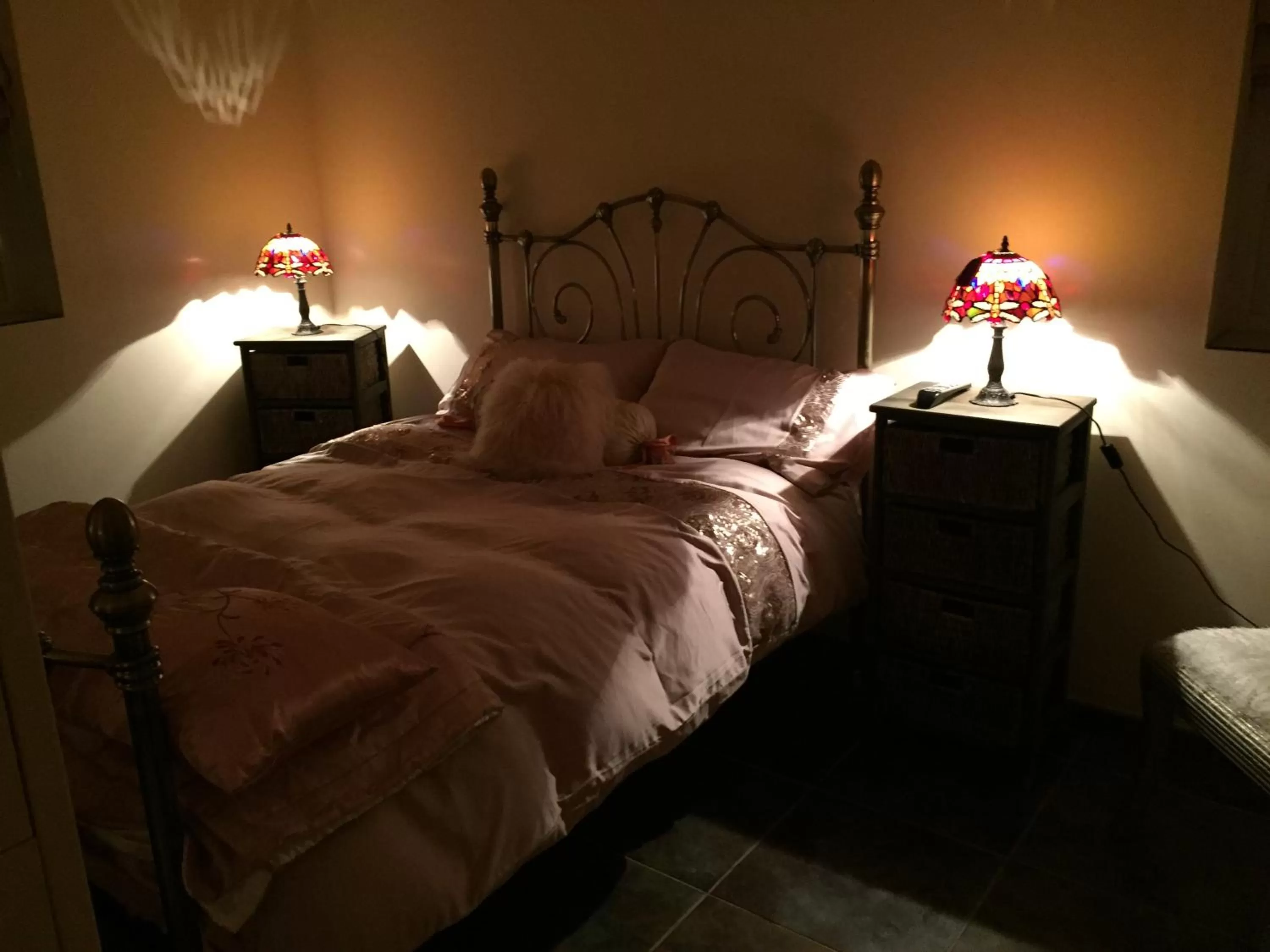 Bedroom, Bed in Retreat at The Knowe Auchincruive Estate