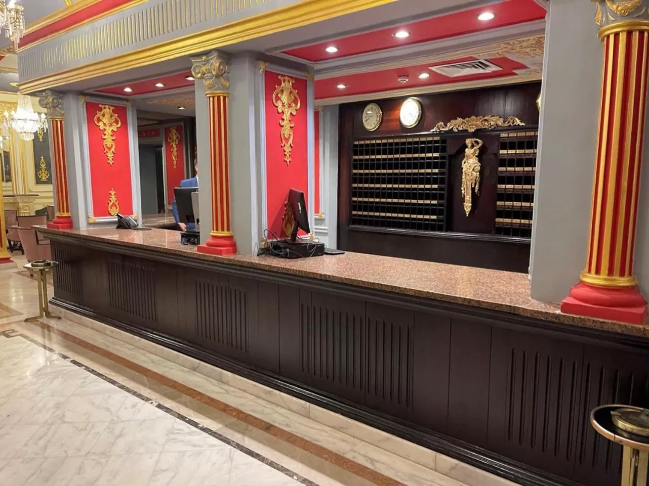 Lobby or reception in Cosmopolitan hotel