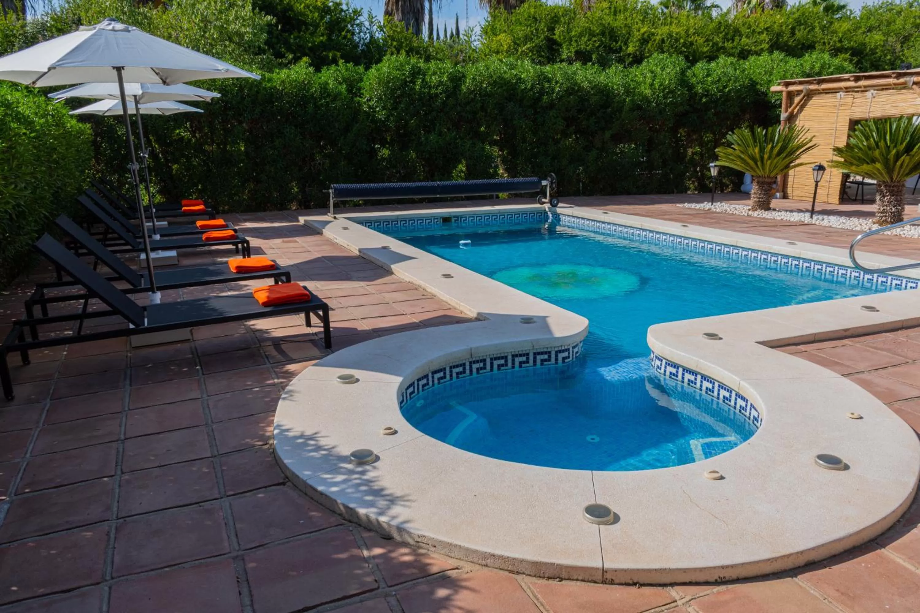 Swimming Pool in B&B Casa de Ámbar