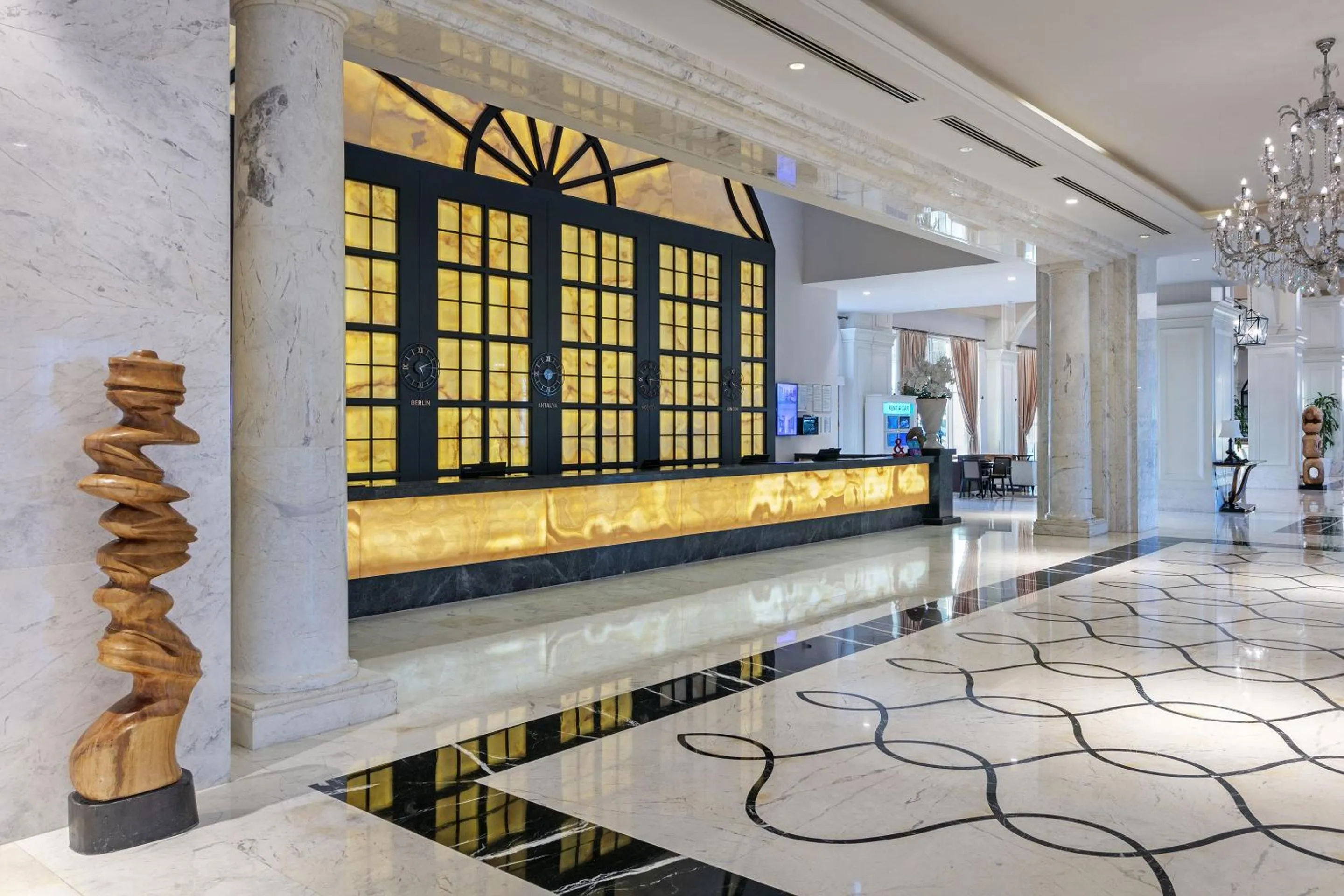Lobby or reception in Titanic Deluxe Golf Belek