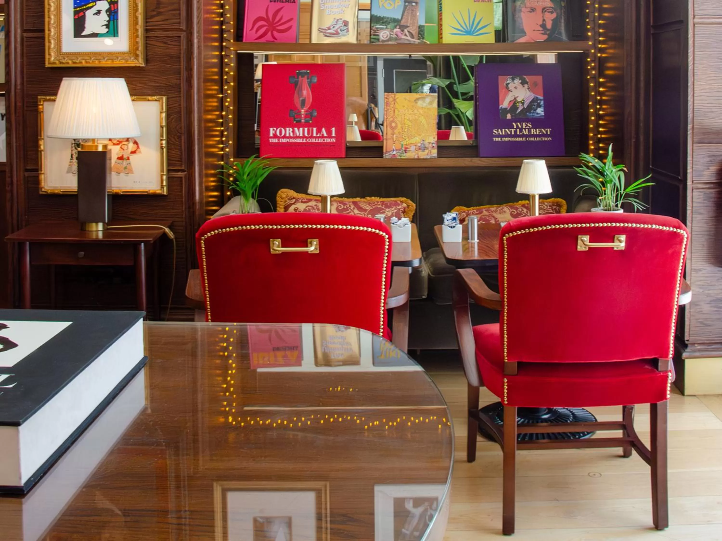 Seating area in Browns Boutique Hotel