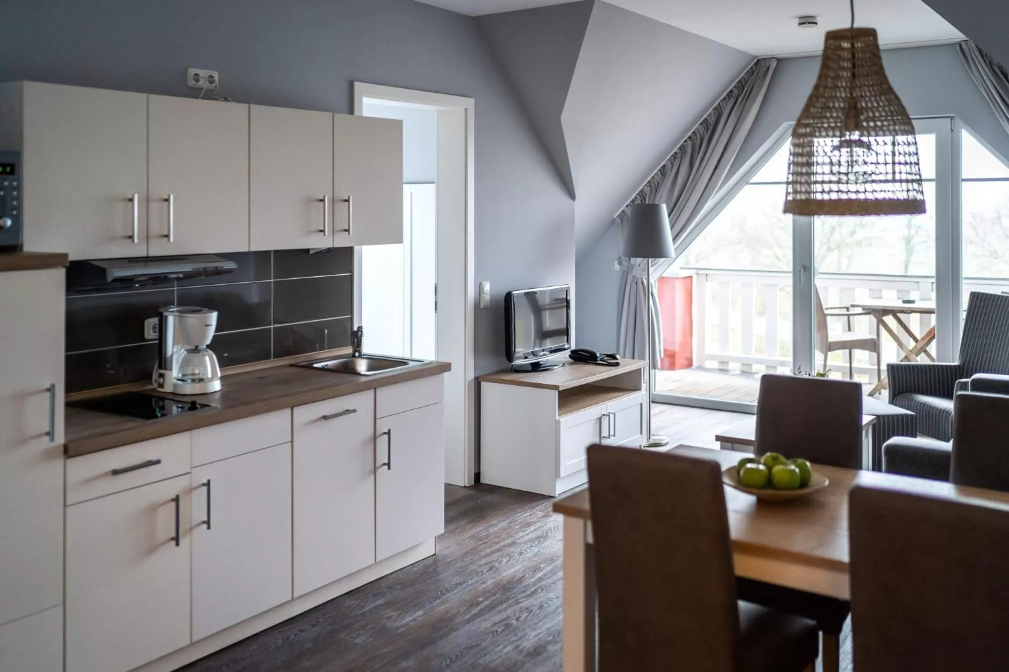 Photo of the whole room in Strandhafer Aparthotel