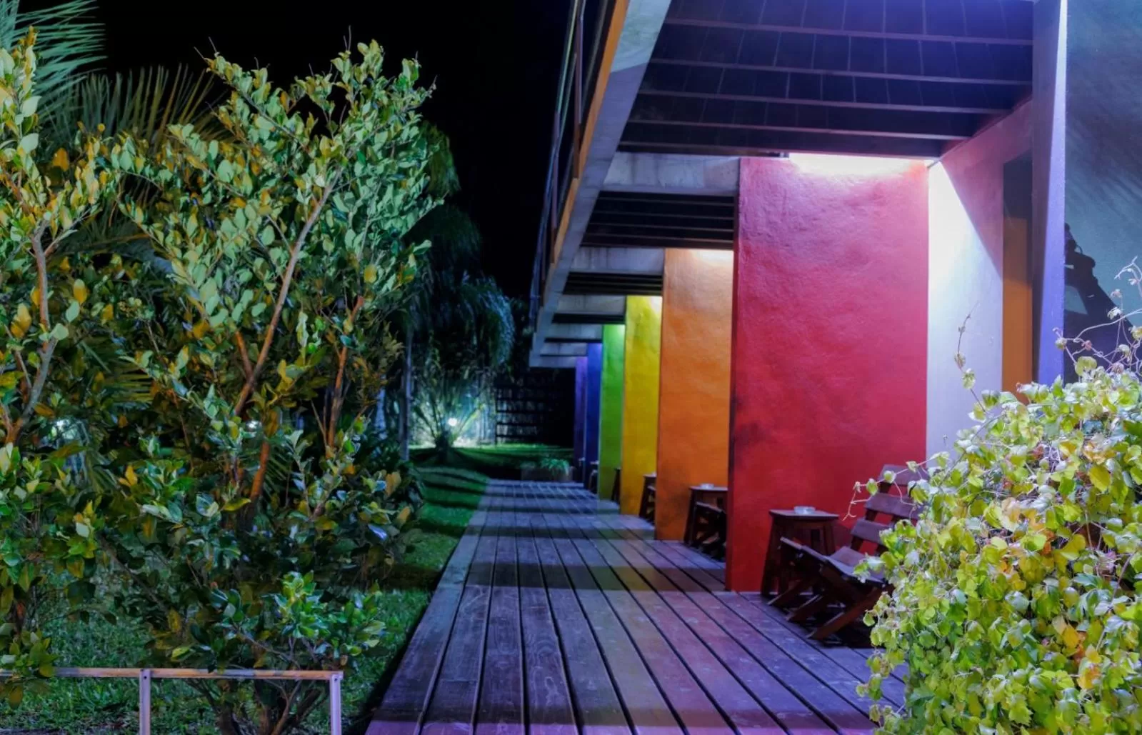 Garden in Undarius Hotel (exclusively gay men)