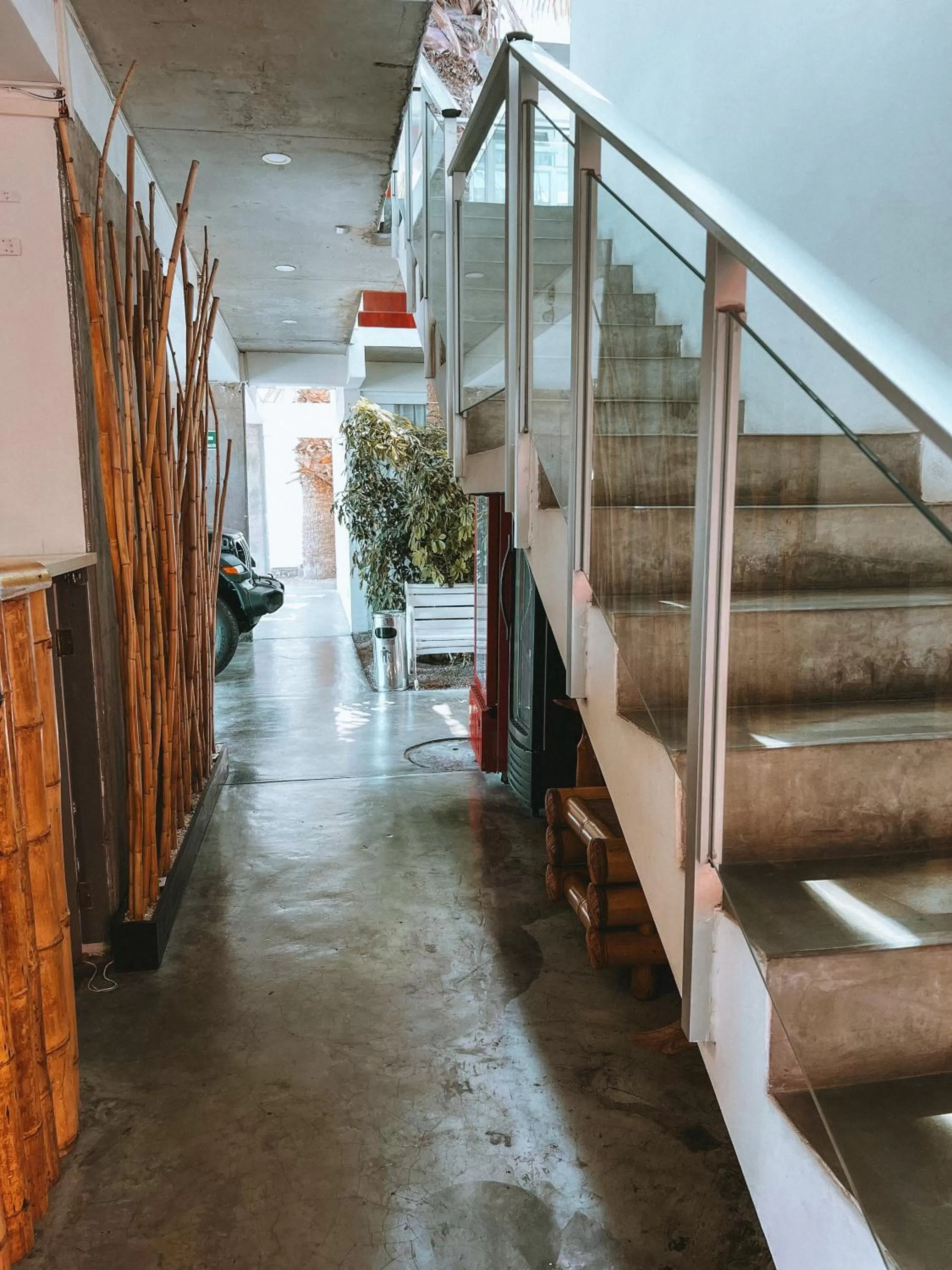Lobby or reception in Hotel Puerto Chinchorro