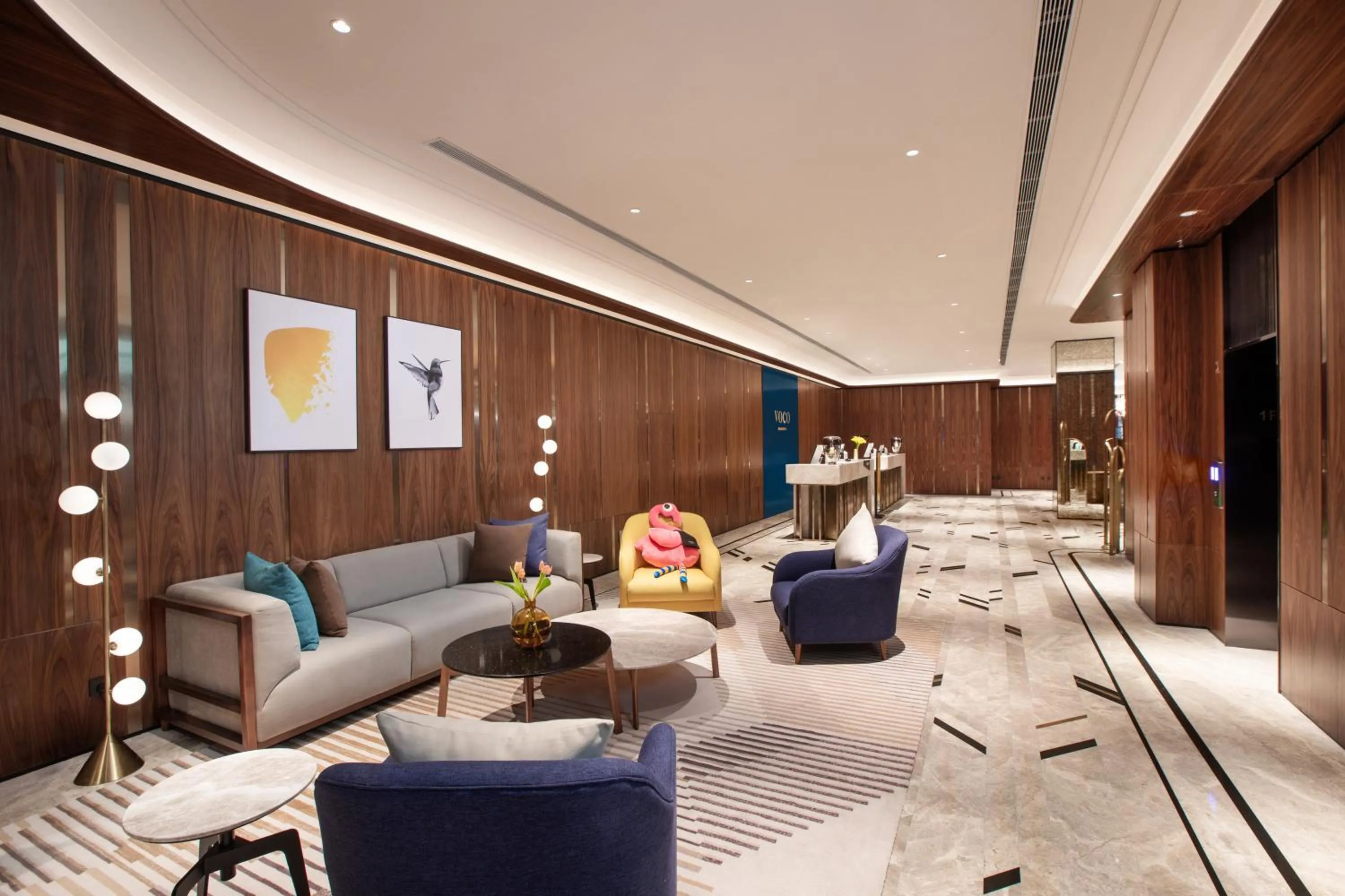 Seating area in voco Nanjing Oriental Pearl