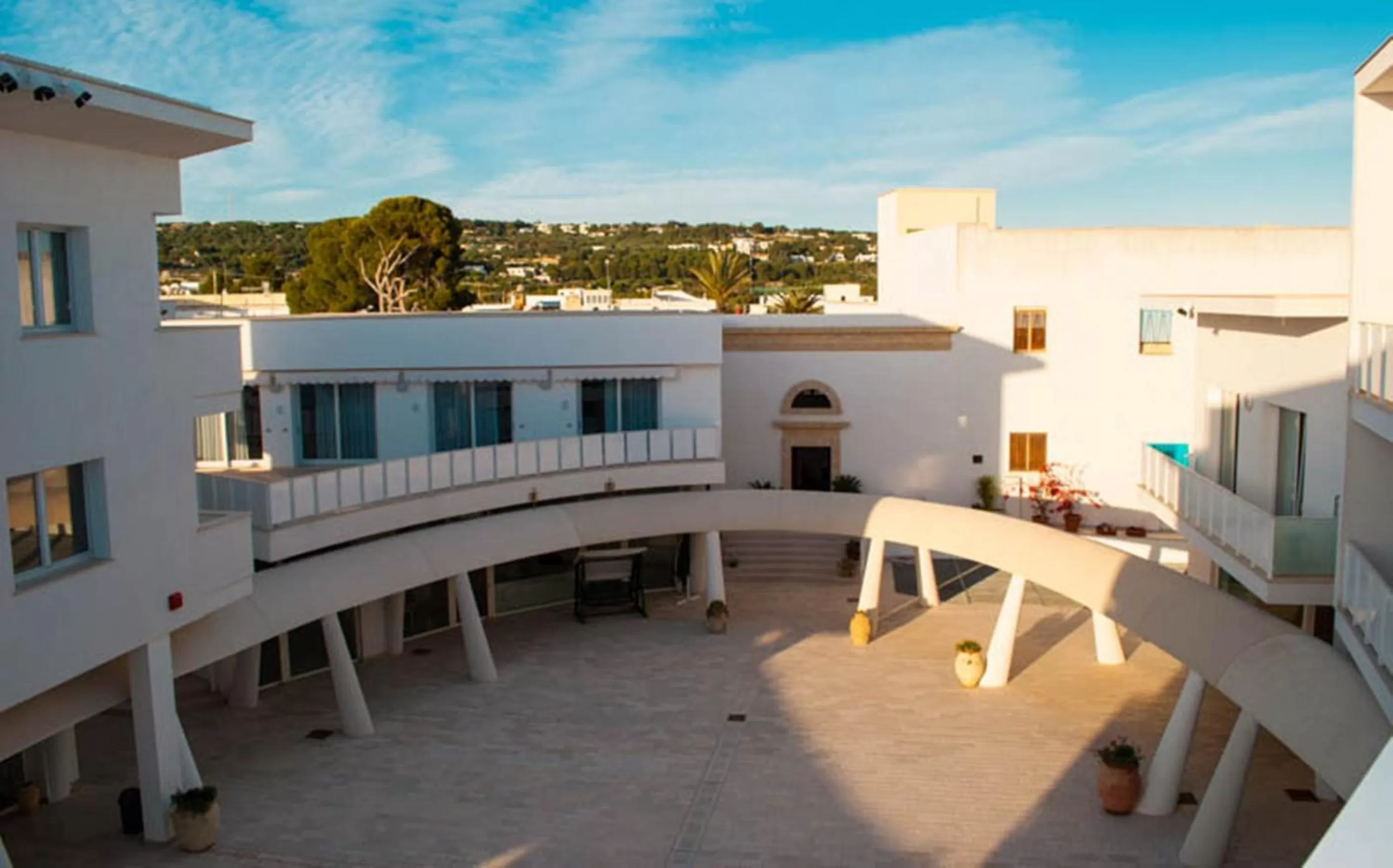 Bird's eye view in La Corte di Leuca Residence
