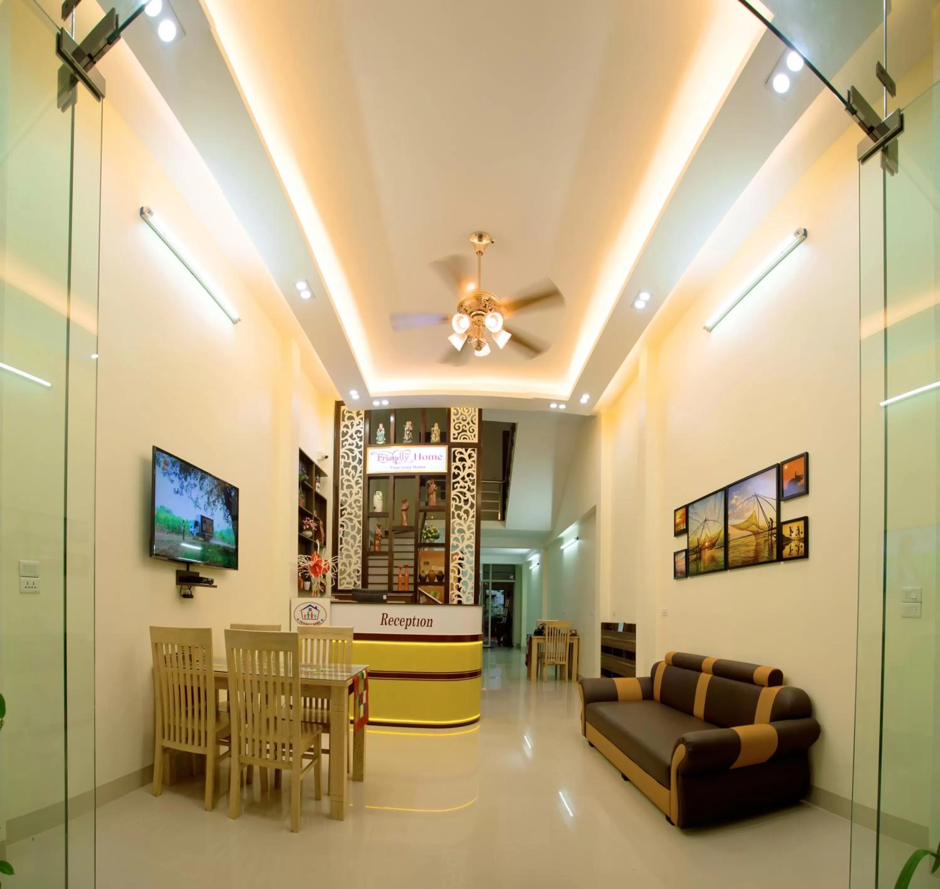 Decorative detail in Friendly Home Hotel