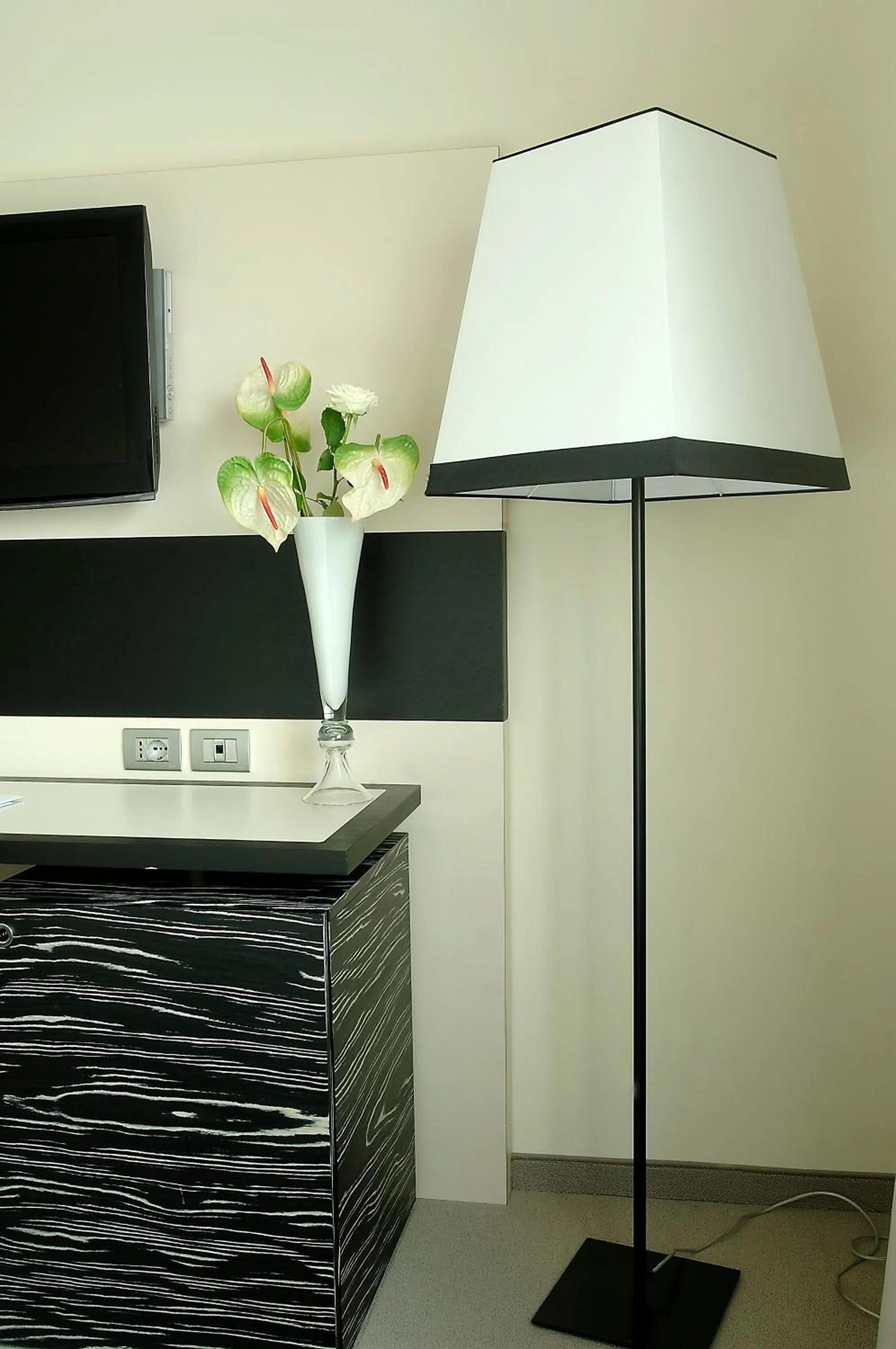 Decorative detail in G Hotel Ancona