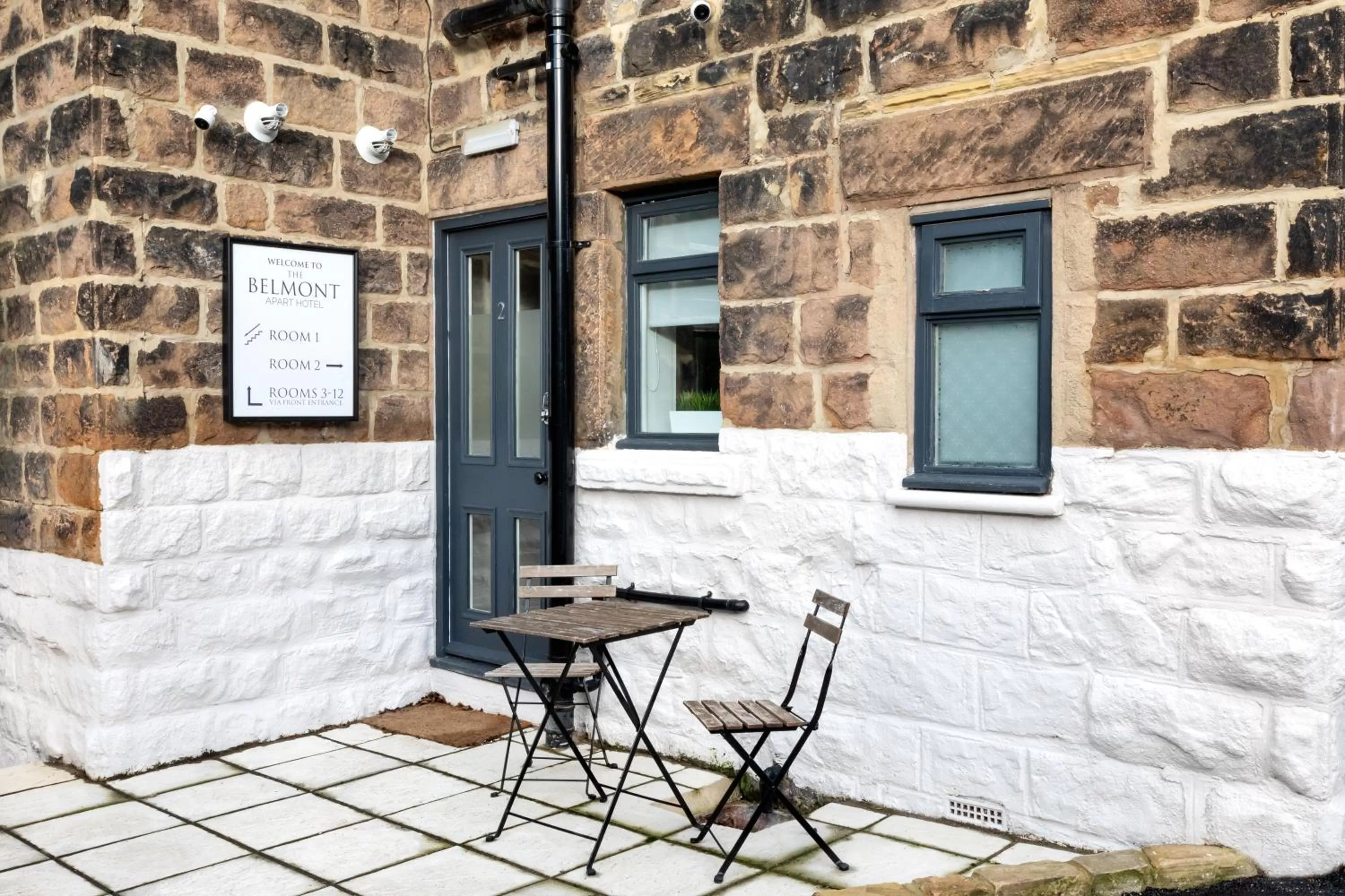 Patio in The Belmont - Harrogate Stays