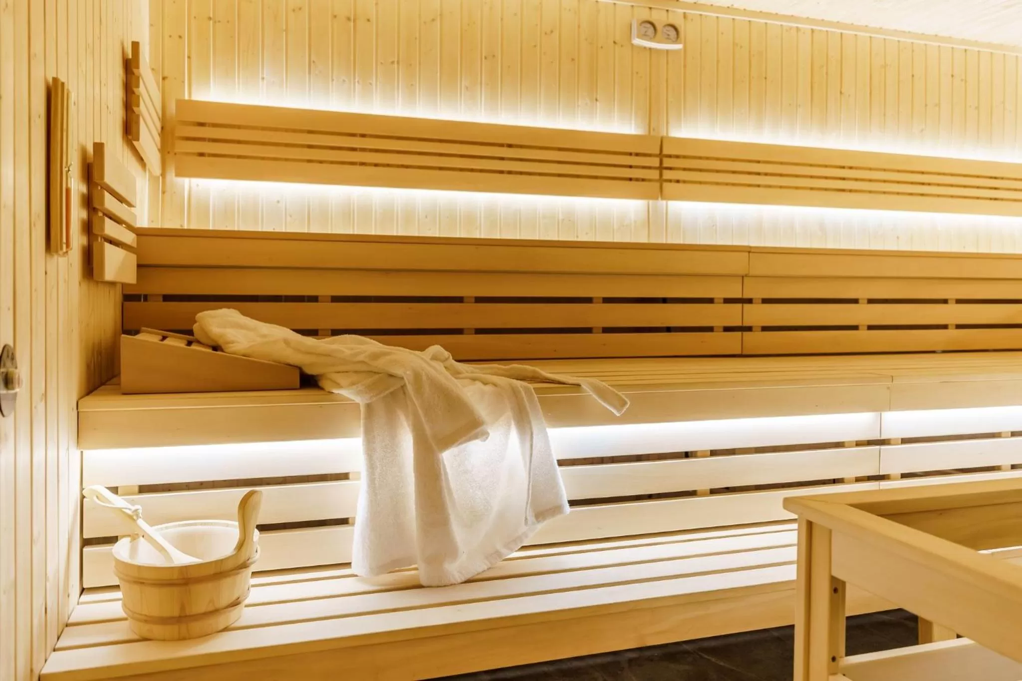 Sauna in FACTORY RESORT wellness & spa