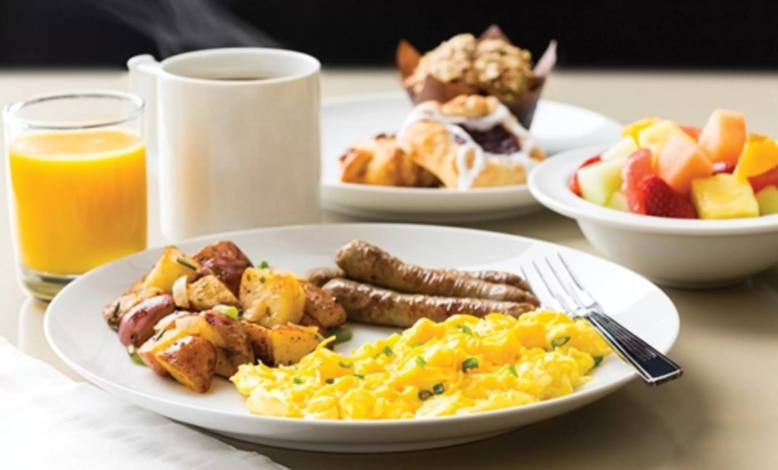 Continental breakfast in Microtel Inn & Suites by Wyndham Lubbock