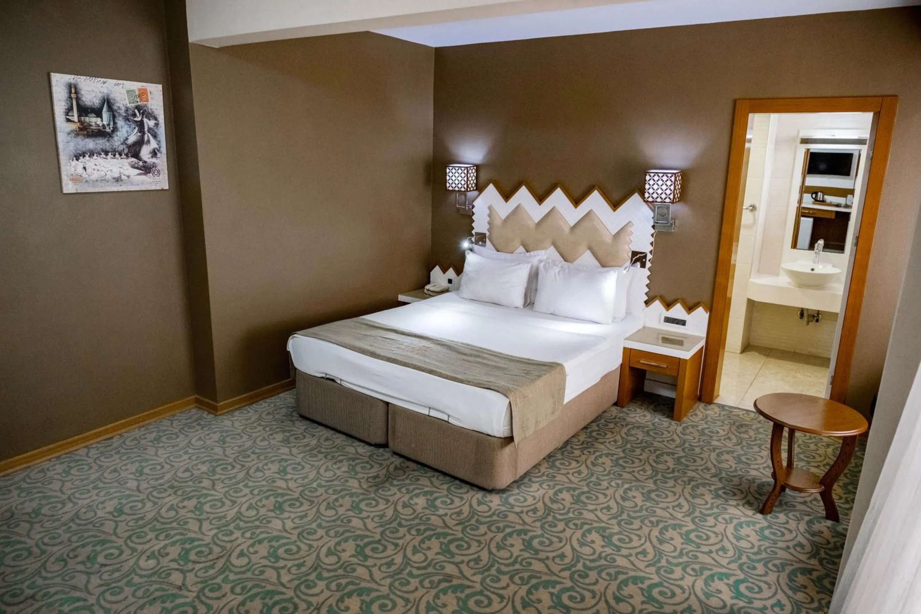 Bedroom, Bed in Selçuk Hotel