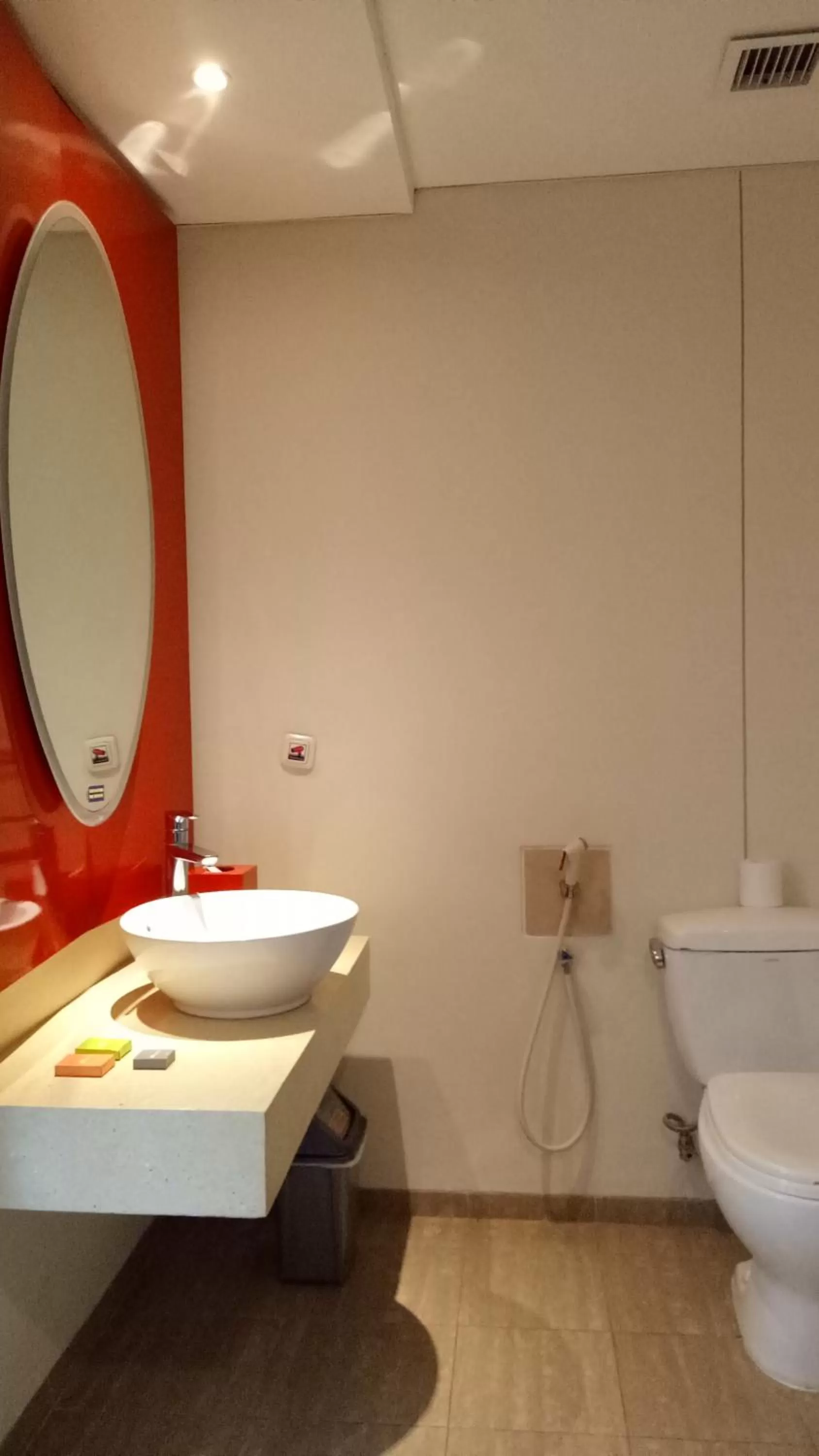 Toilet in ibis Styles Bali Legian