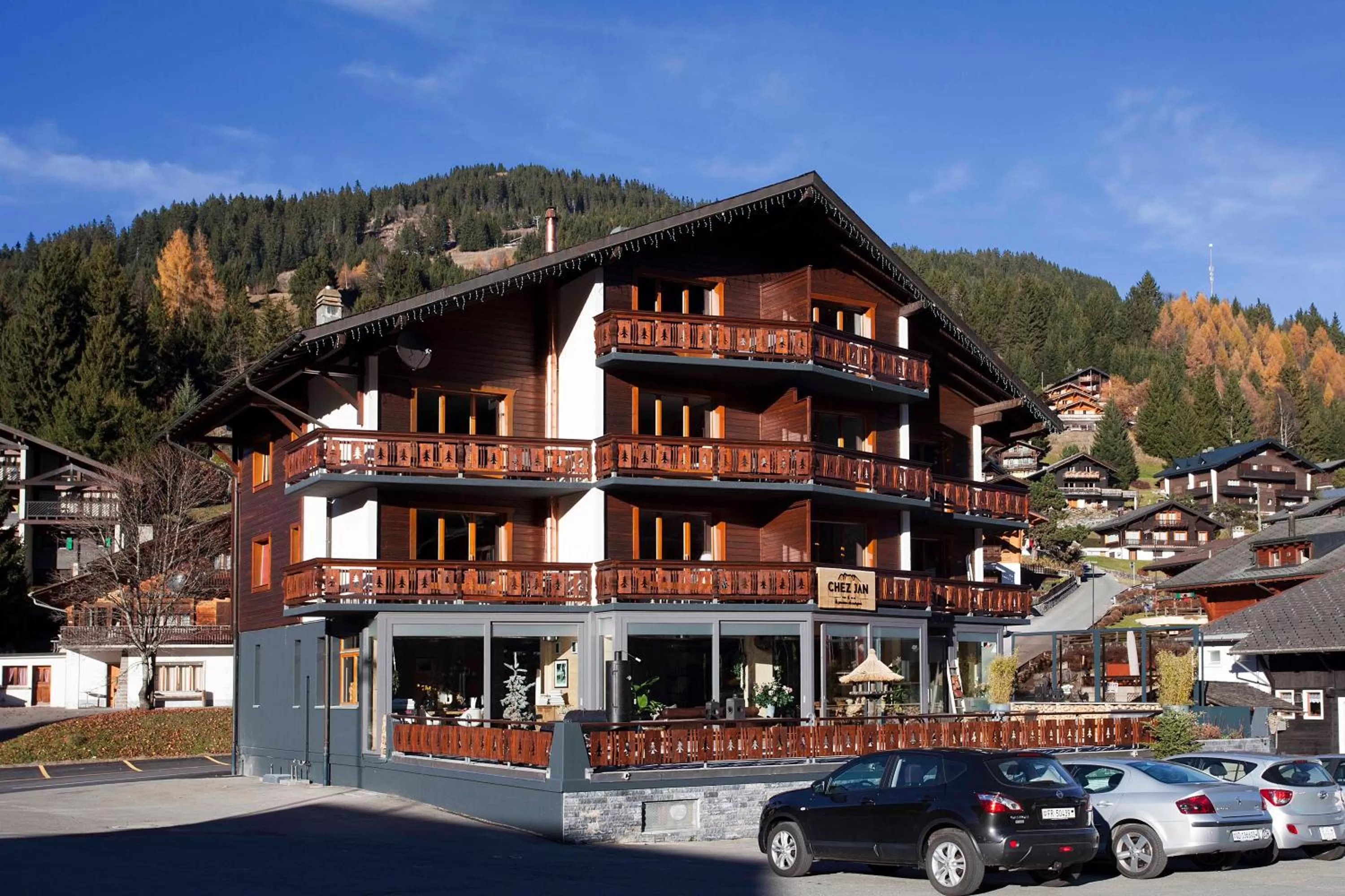 Property building in Boutique-Hôtel Chez Jan